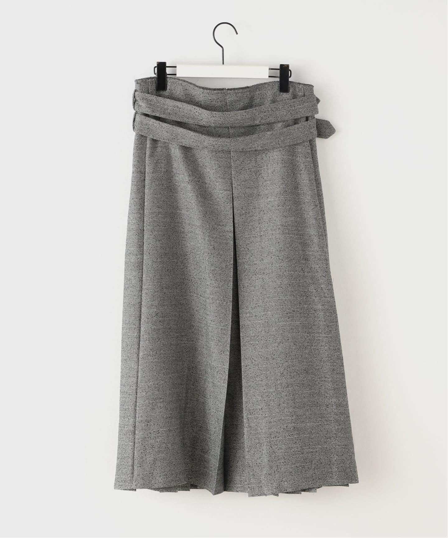 Open yy スカート. オープンワーク グレー Geek Office / ギークオフィス】OPEN YY Woven DOUBLE BELTED