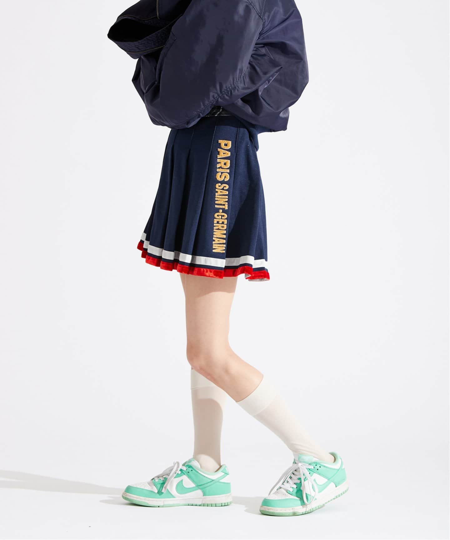 Paris Saint-Germain / パリ・サン＝ジェルマン】 PLEATED CHEER MINI