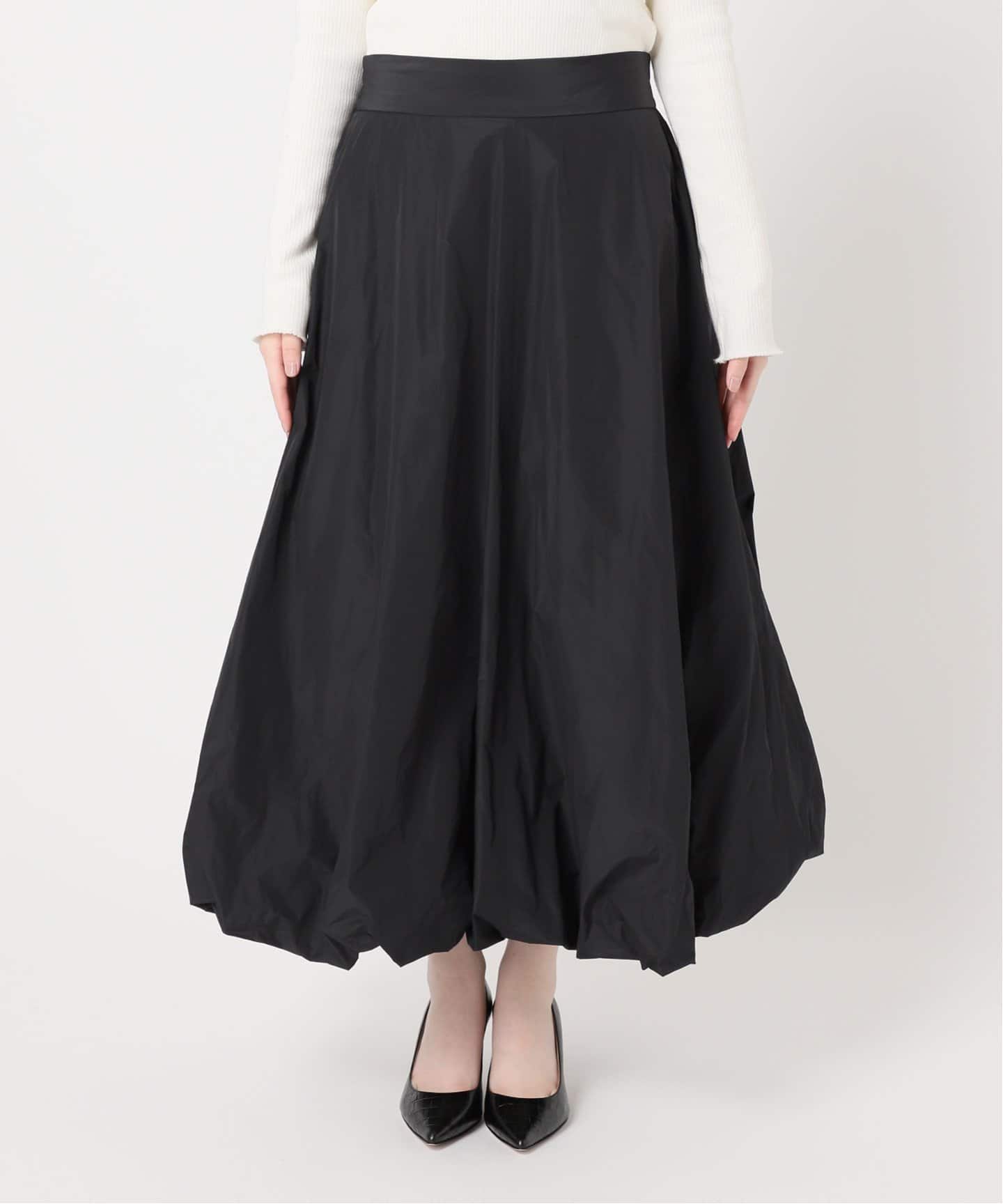 IENA タフタバルーンスカート　36サイズ WEB限定/追加2》タフタバルーンスカート（ロング・マキシ丈