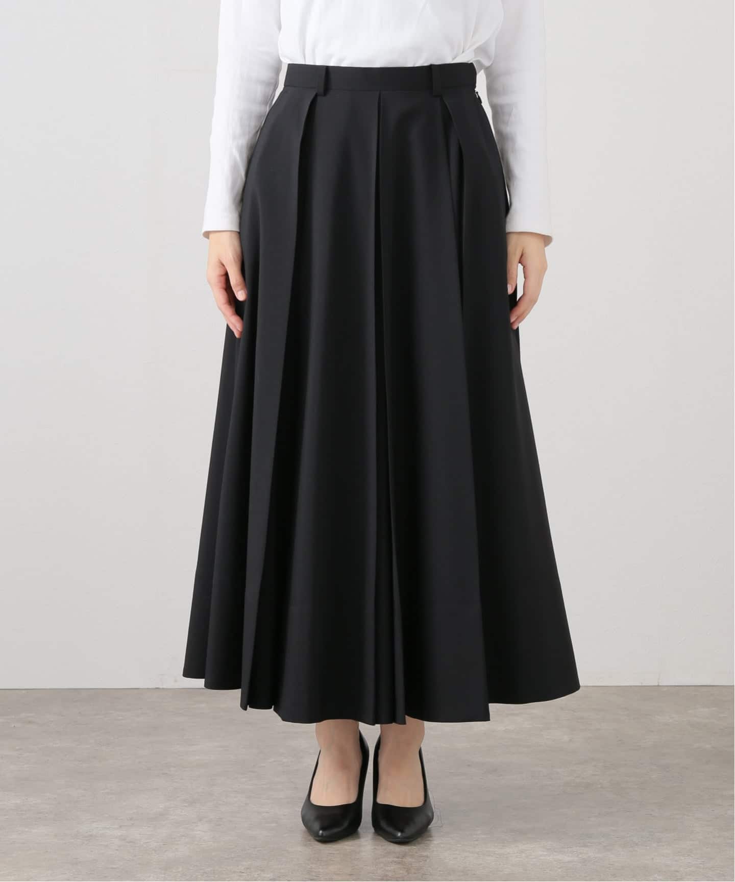 【最終値下げ】elu. Peony wool skirt ウールスカート Gramicci｜ウール テイルカット スカート “WOOL TALECUT SKIRT