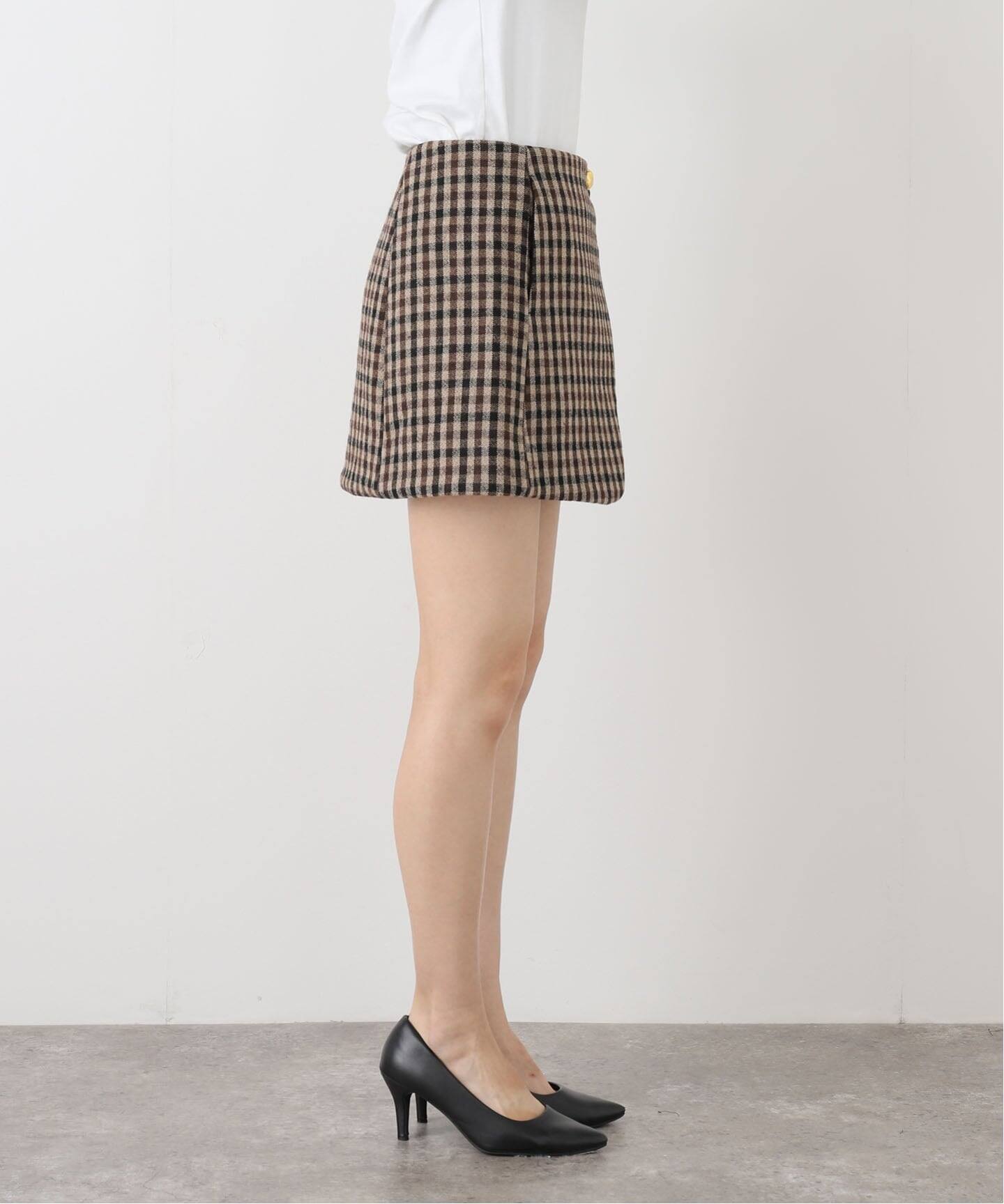 SEA WOOL SERGE MINI SKIRT シー　スカート SEA WOOL SERGE MINI SKIRT シー スカート