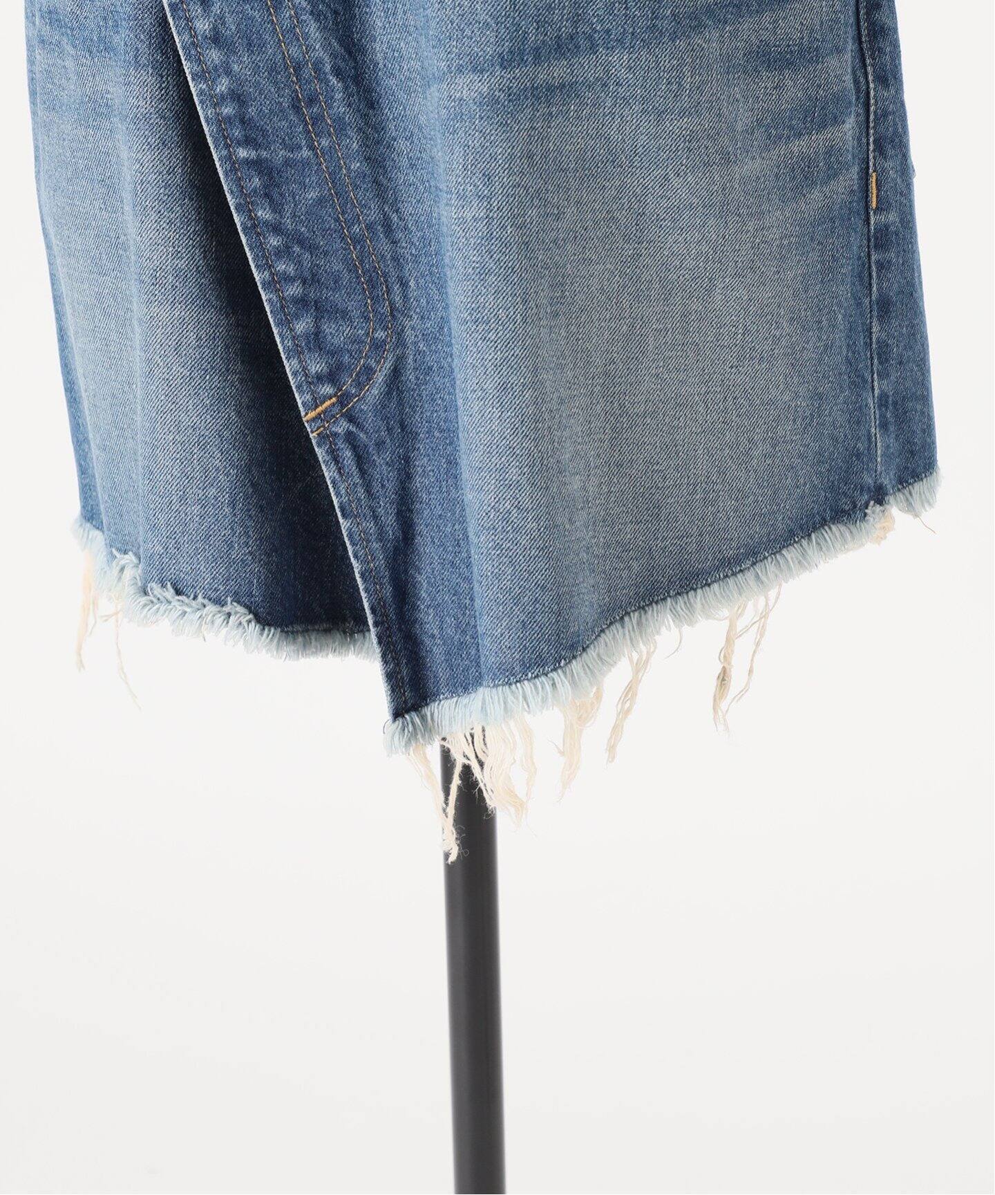 JANE SMITH】12.75oz DENIM 5 POCKET SKIRT：デニムスカート
