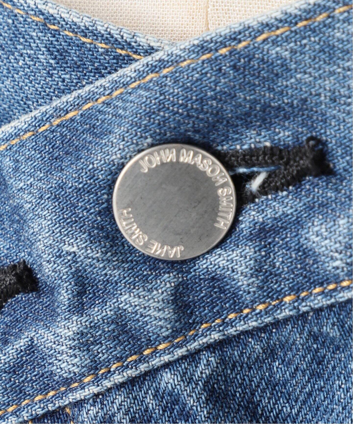 JANE SMITH】12.75oz DENIM 5 POCKET SKIRT：デニムスカート（デニム