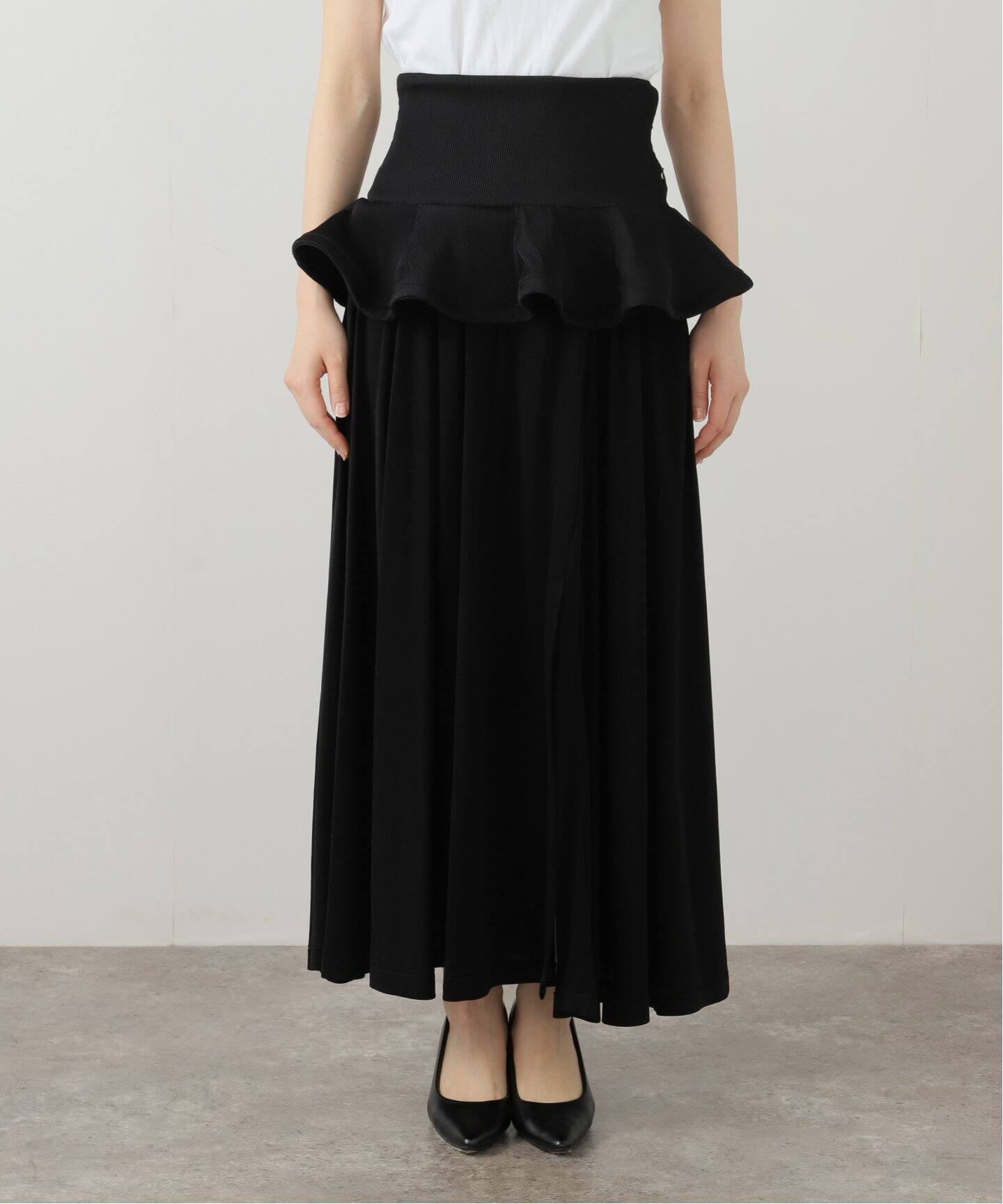 TOGA / トーガ】Acetate smooth skirt：スカート（ロング・マキシ丈  