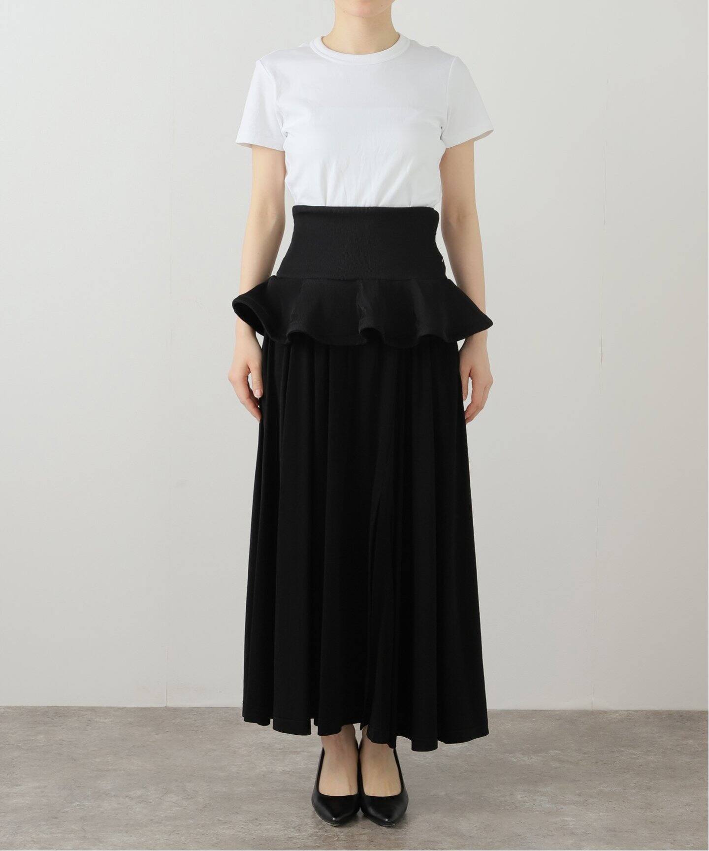 TOGA / トーガ】Acetate smooth skirt：スカート（ロング・マキシ丈  