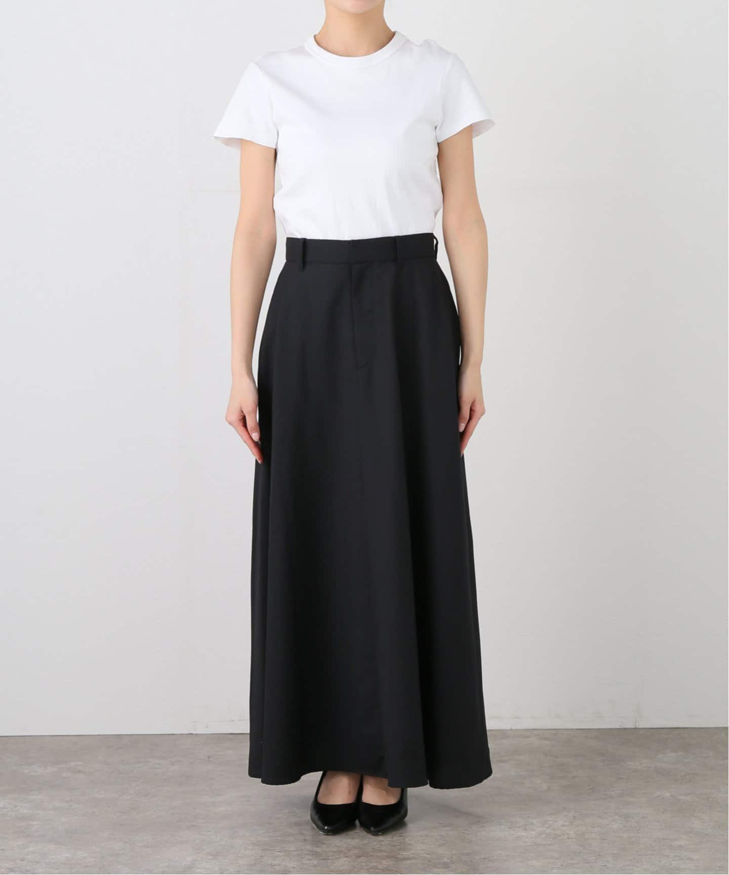 INSCRIRE アンスクリア　スカート INSCRIRE /アンスクリア】Wool Maxi Skirt：スカート（ロング