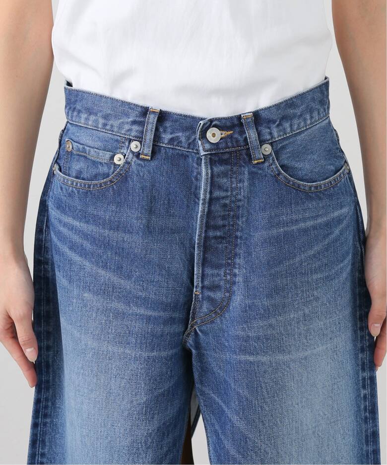 INSCRIRE /アンスクリア】Transform Denim Long Skirt：デニムスカート