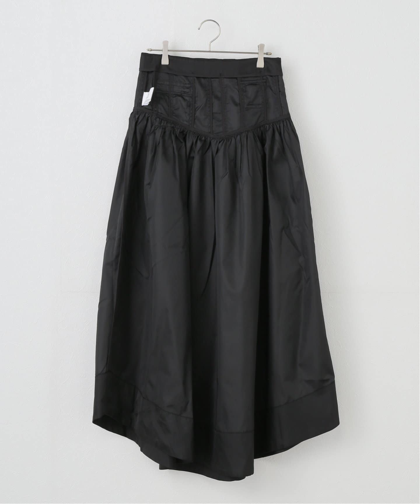 GANNI/ガニ―】Duchesse Nylon Long Pocket Skirt：スカート