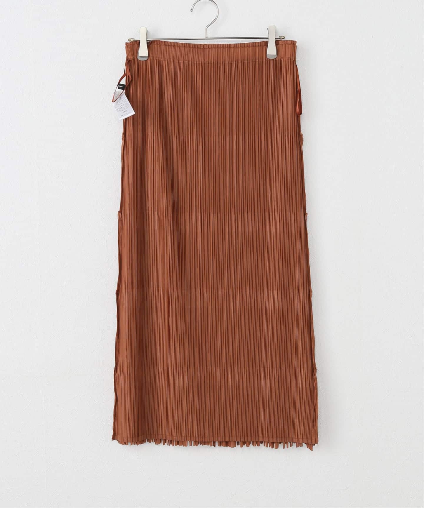 美品 JOURNAL STANDARD L'ESSAGE フリンジリブスカート journal standard L'essage 「journal L'essage」 フリル
