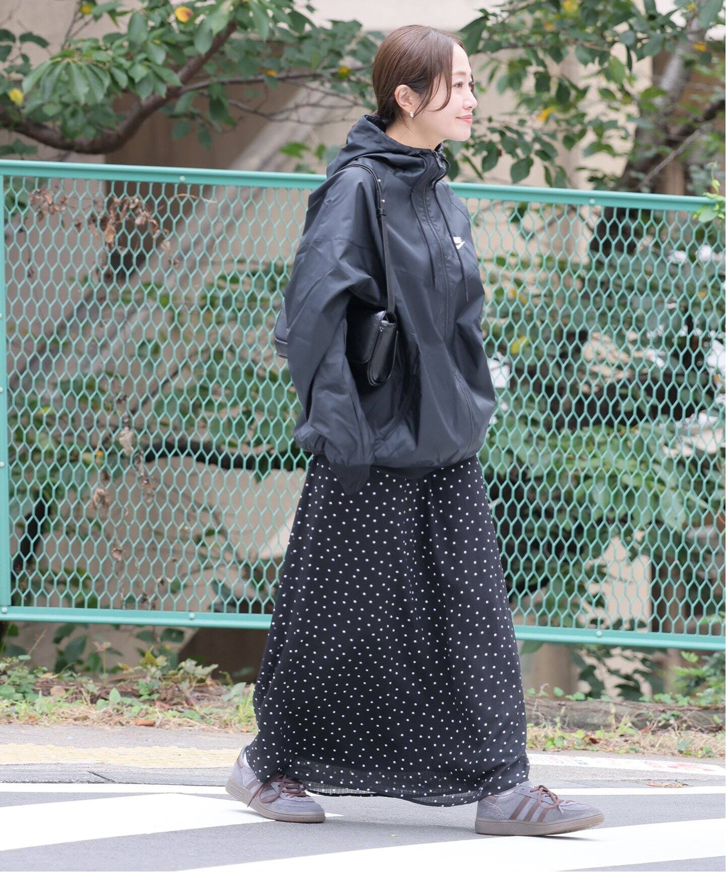 ドットフレアロングスカート（ロング・マキシ丈スカート）｜JOURNAL  