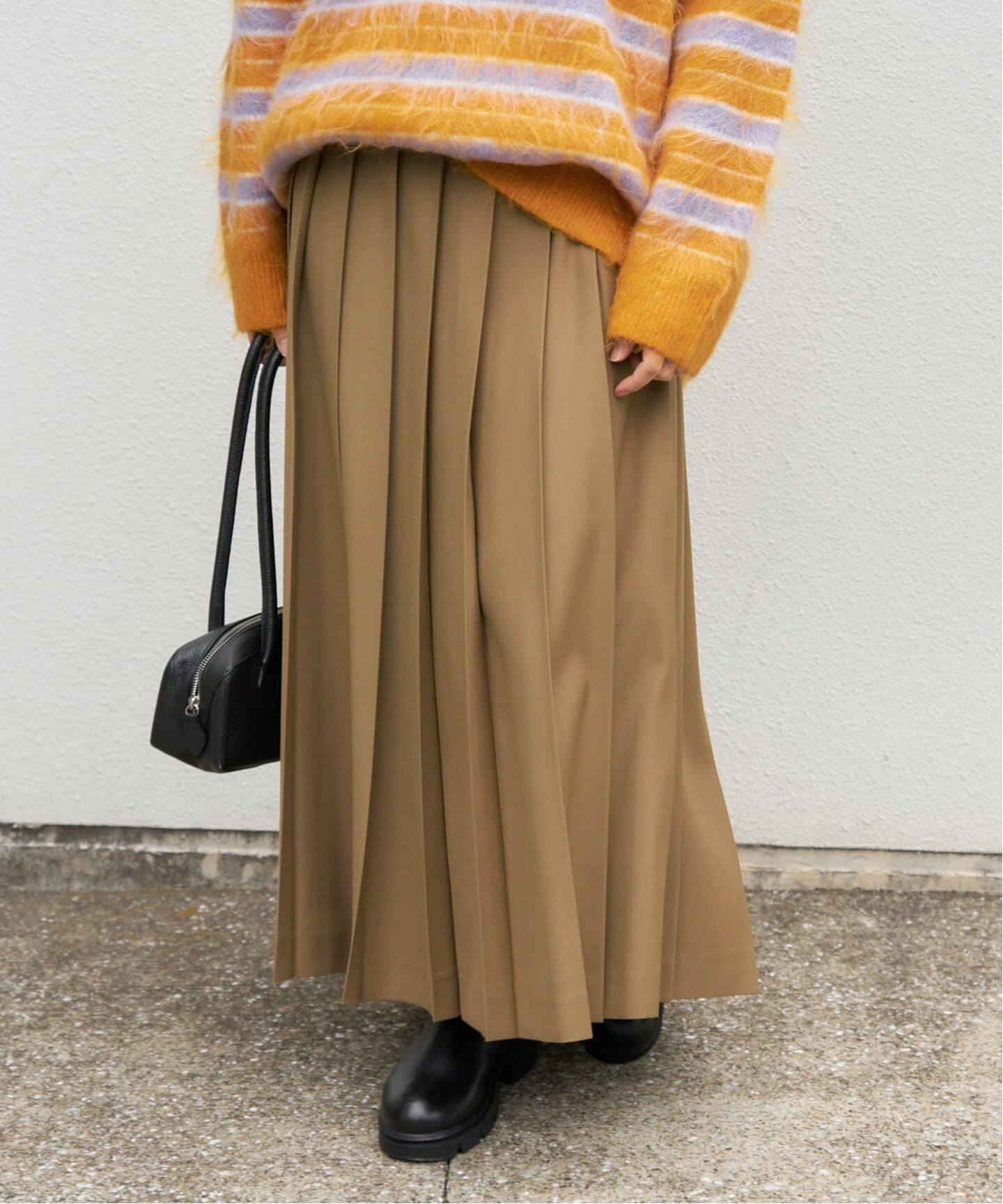 プリーツロングスカート（ロング・マキシ丈スカート）｜JOURNAL