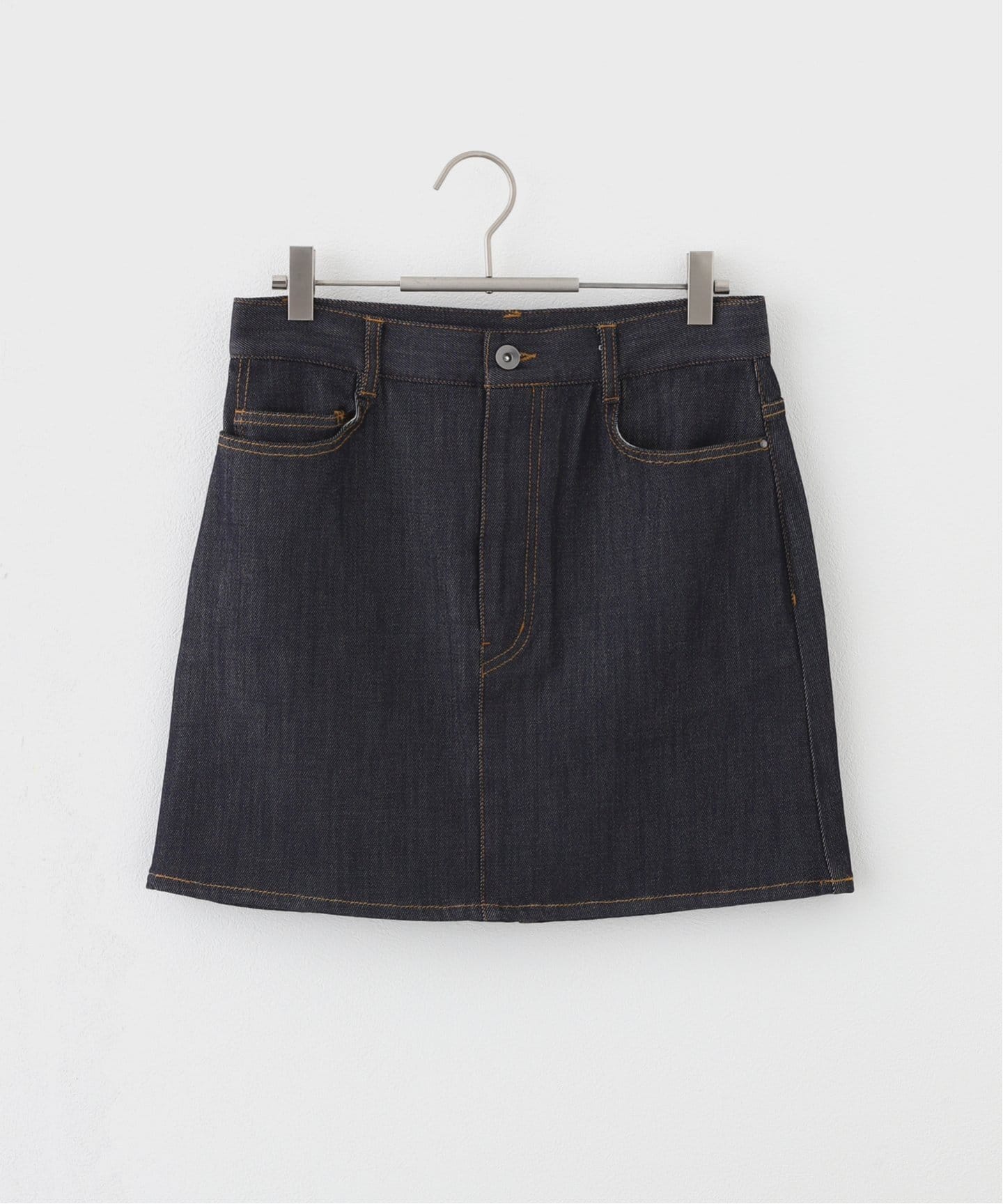 【IMPERFECT DENIM】ミニスカート 36サイズ ≪通常販売≫adjust denim mini skirt（アジャストデニムミニ