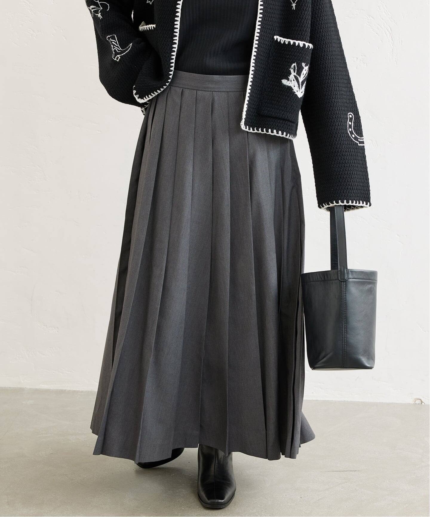 プリーツロングスカート（ロング・マキシ丈スカート）｜JOURNAL
