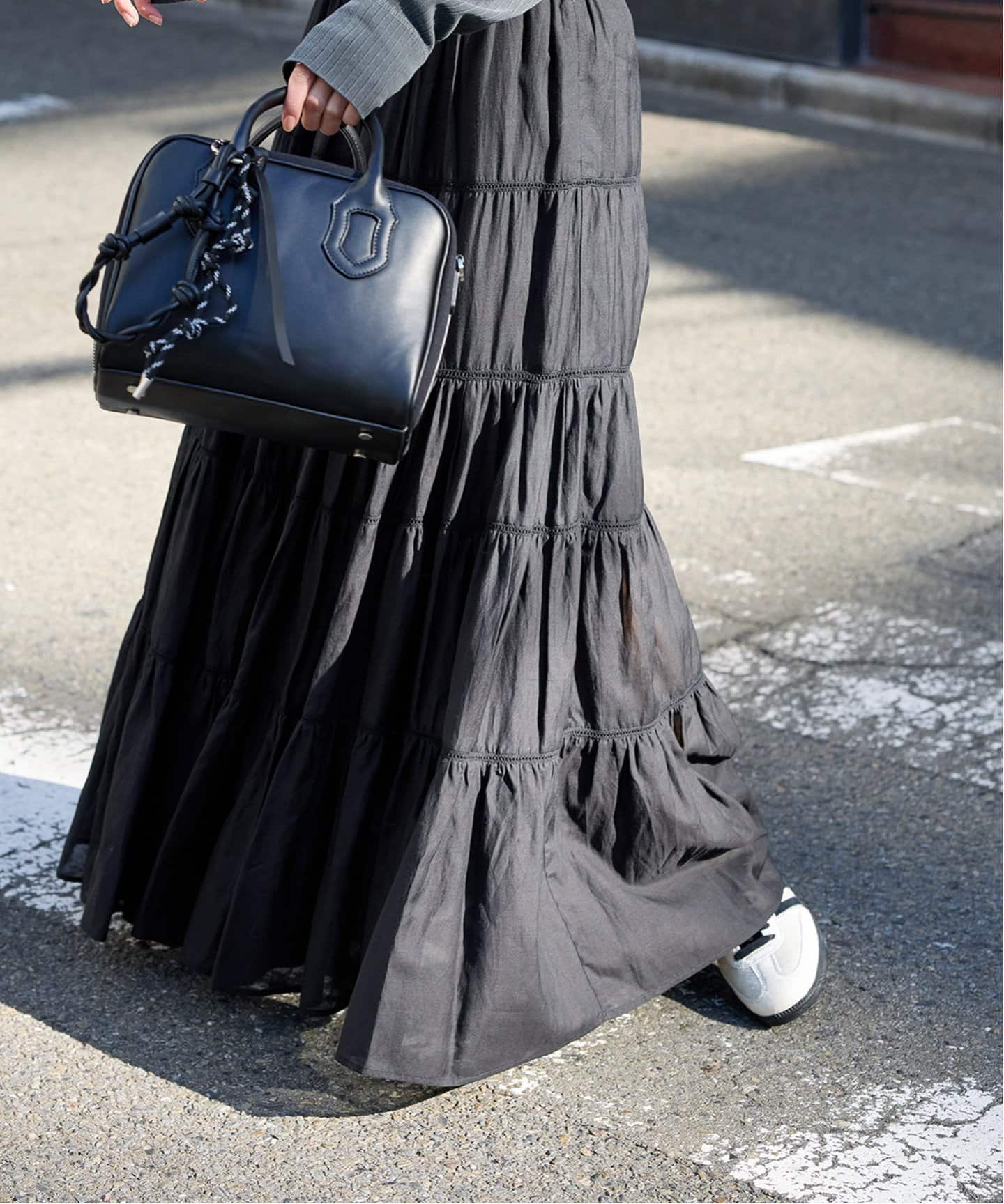 追加2》オリエンタルティアードスカート（ロング・マキシ丈