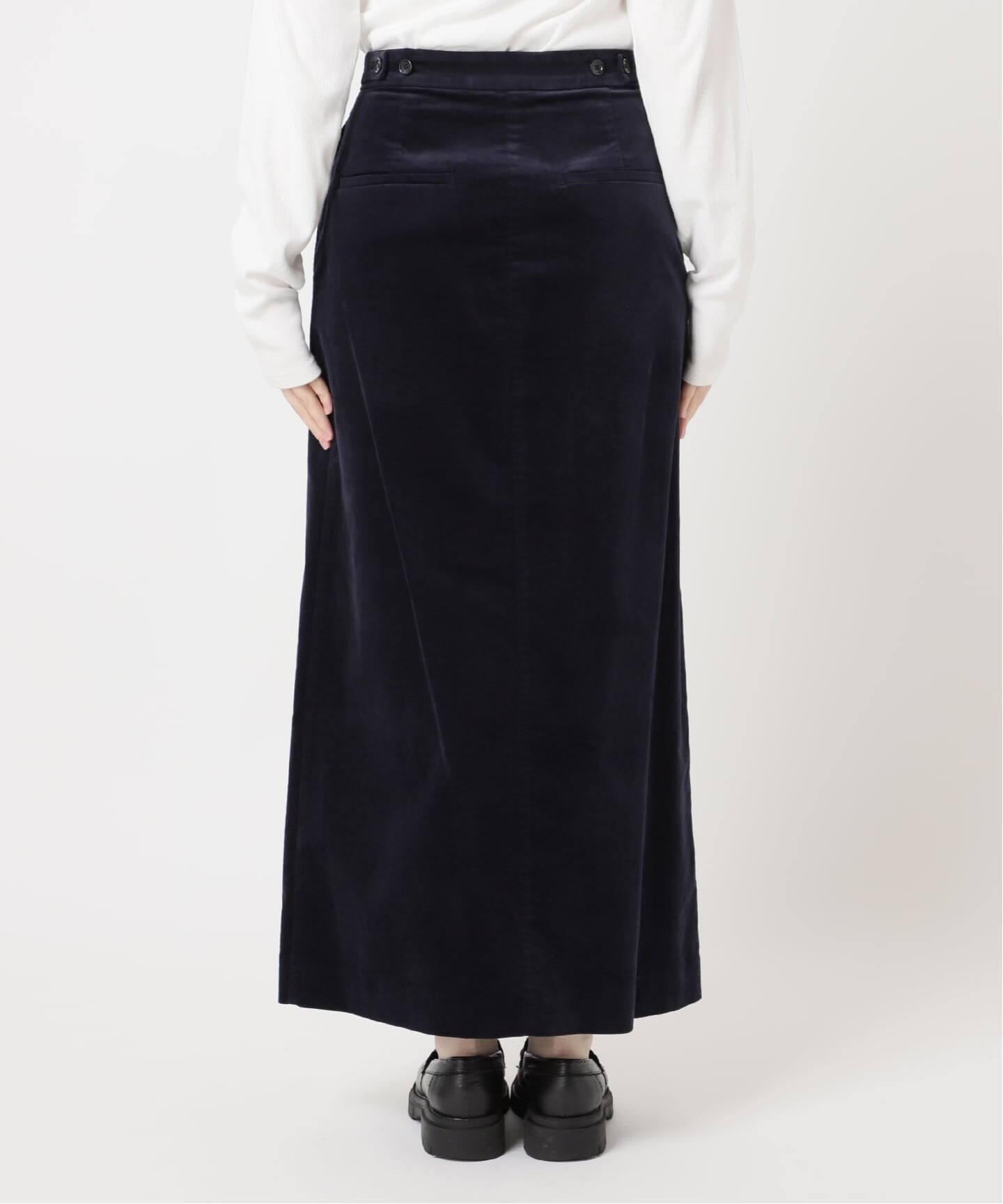 Velour wrap skirt（ロング・マキシ丈スカート）｜JOURNAL STANDARD