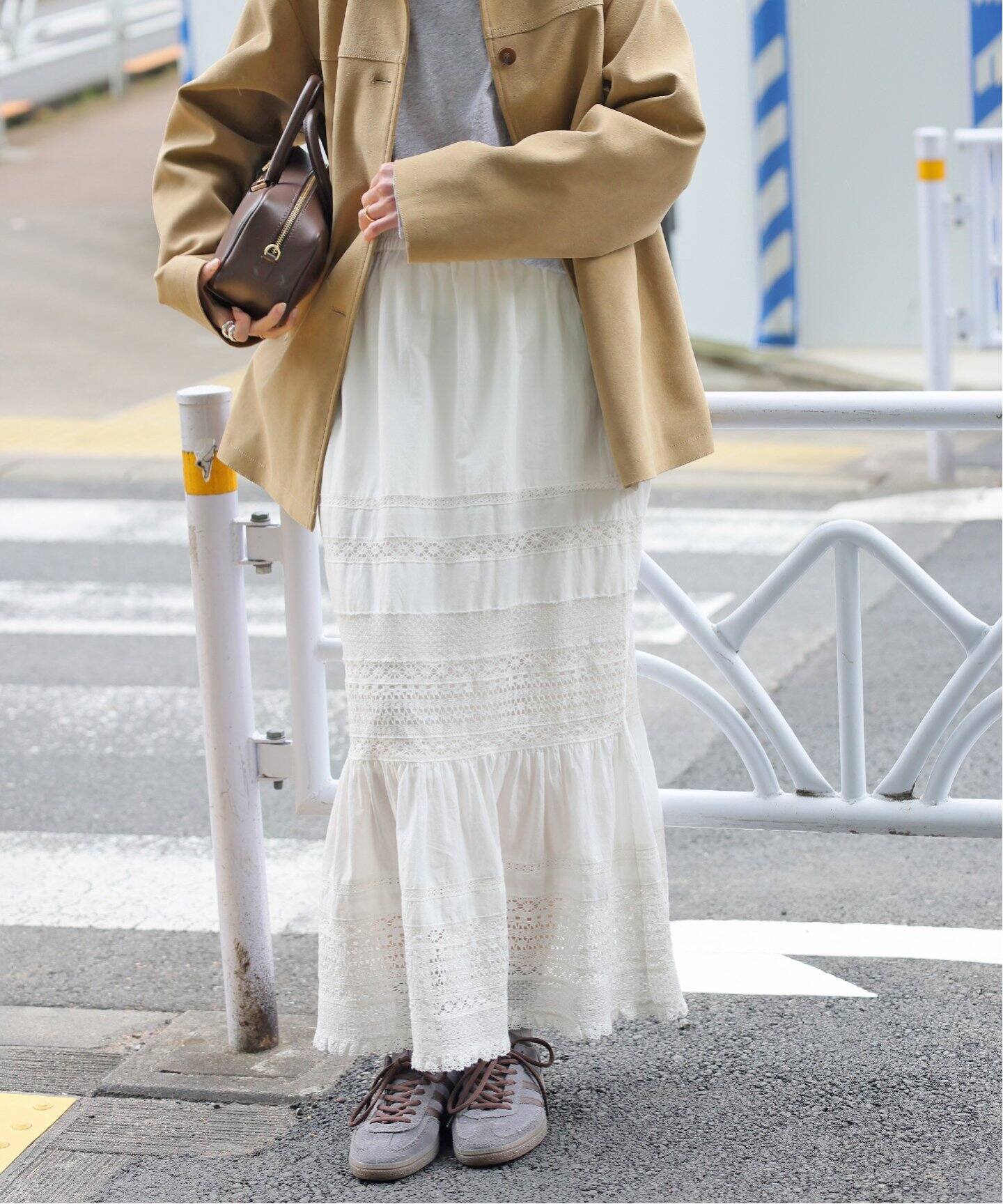 INDIA VOILE レーススカート（ロング・マキシ丈スカート）｜JOURNAL  