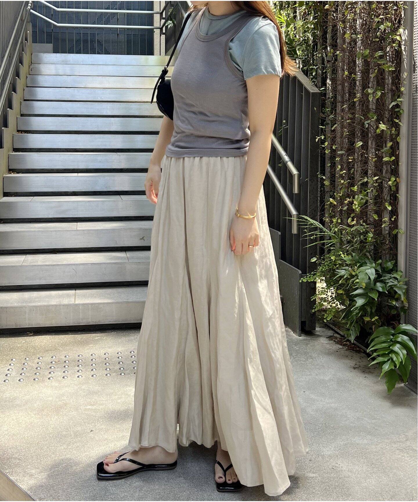 JOURNAL STANDARD WEB限定追加2 シアーレーヨンリネンスカート シアーレーヨンリネンスカート（スカート）｜JOURNAL STANDARD