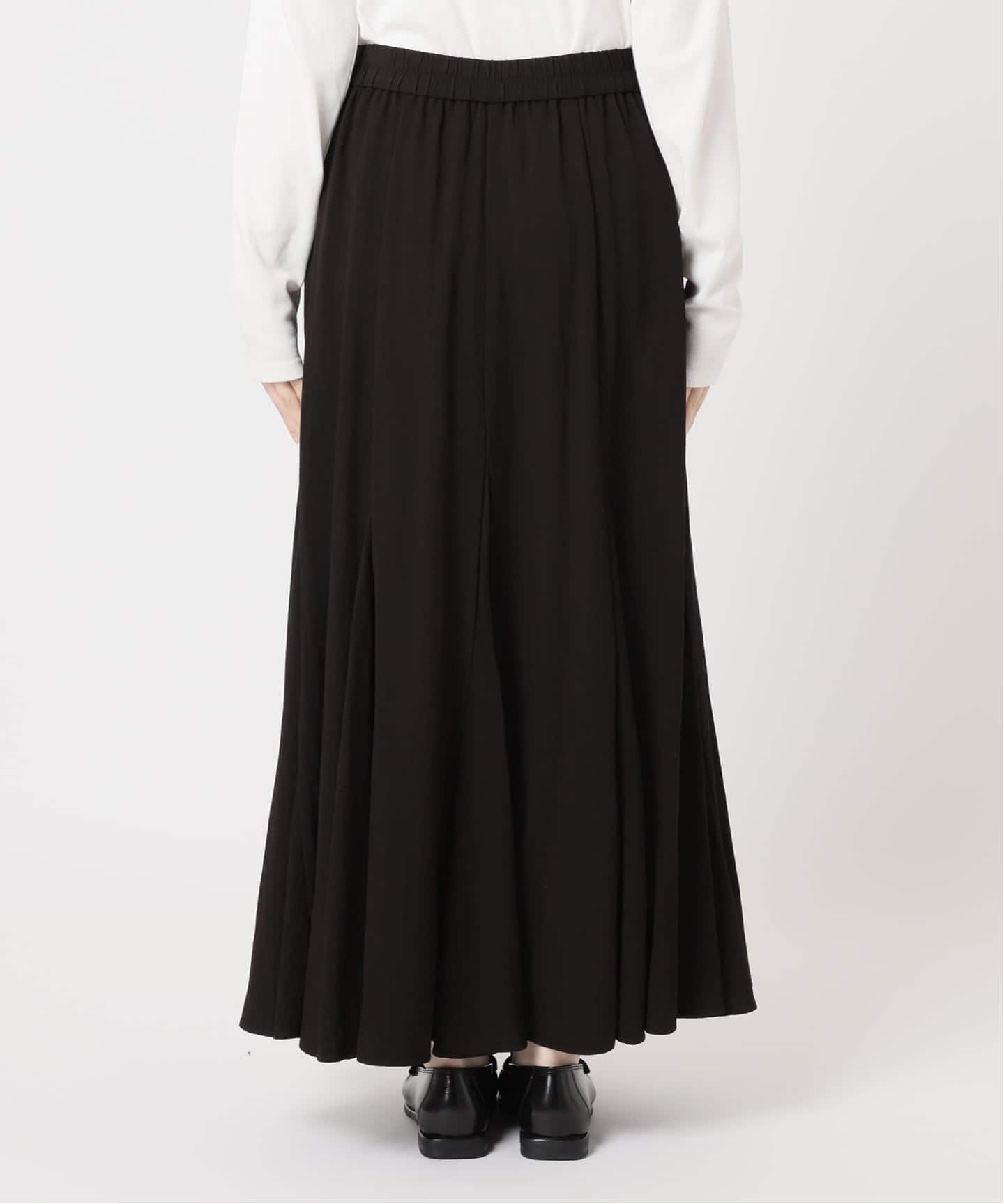 レーヨンナイロンツイルスカート（ロング・マキシ丈スカート