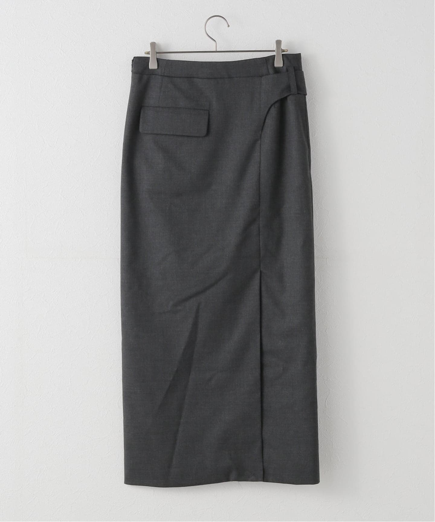 LOW CLASSIC/ロウ・クラシック】 BELTED MAXI SKIRTS（ロング・マキシ