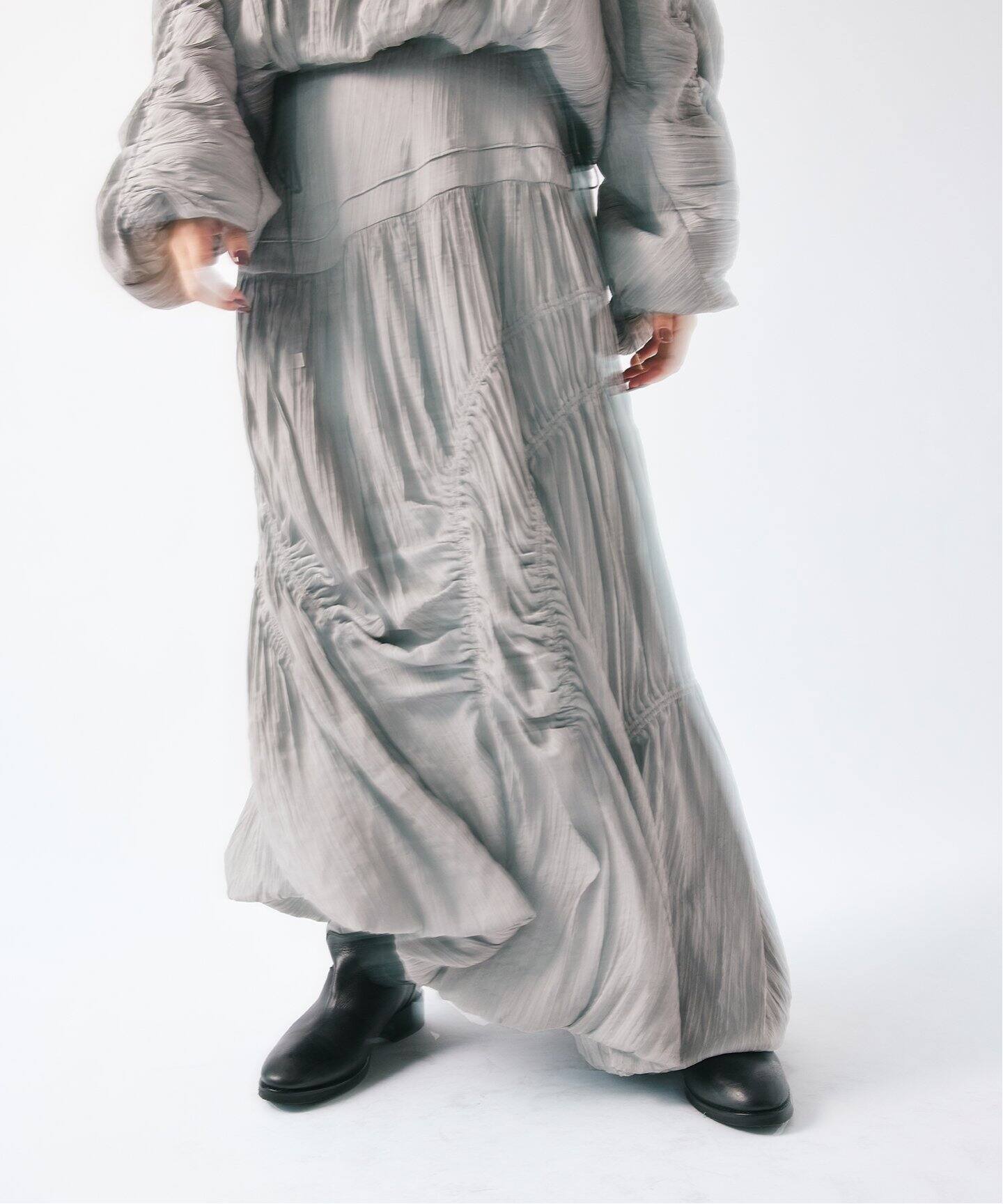 KIARIS vintage＆closet×JS】シャーリングスカート（その他スカート  