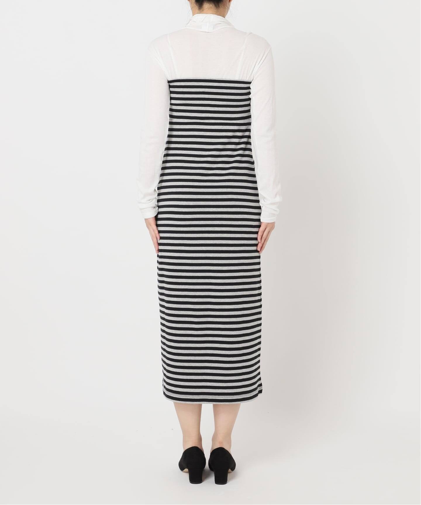 追加2》ボーダープリントスカート（ロング・マキシ丈スカート