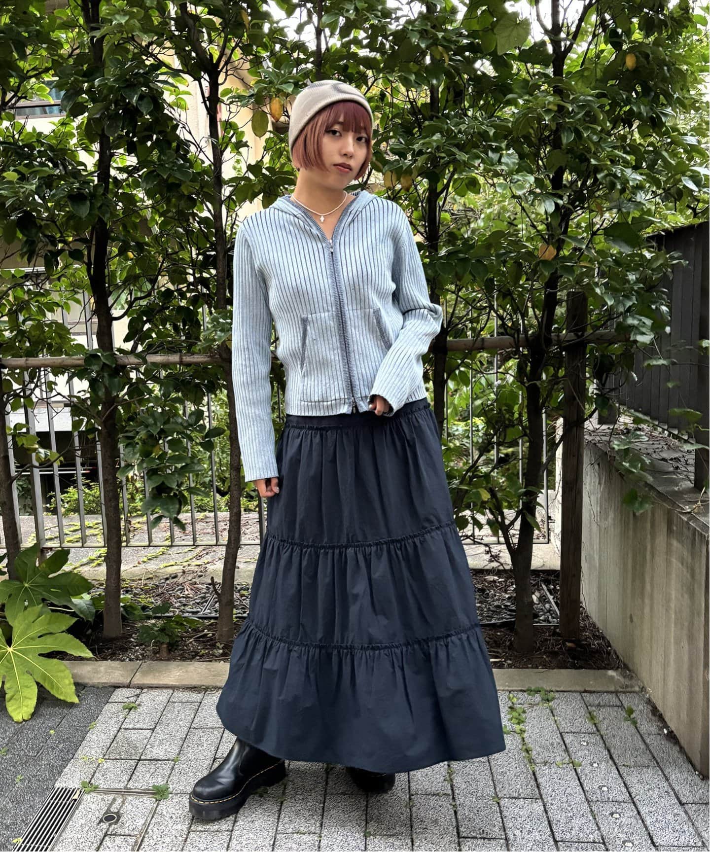 オリエンタルティアードスカート（ロング・マキシ丈スカート