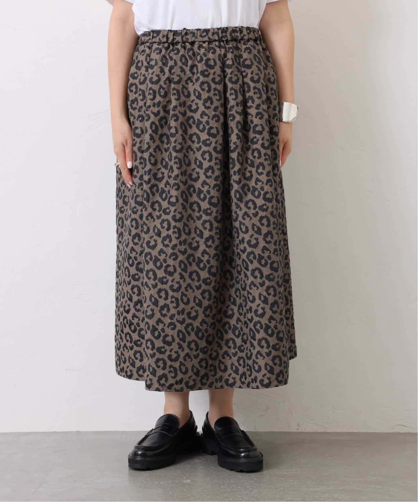 今期　journal standard luxe ダブルJQレオパ スカート ダブルJQレオパ スカート（その他スカート）｜journal standard