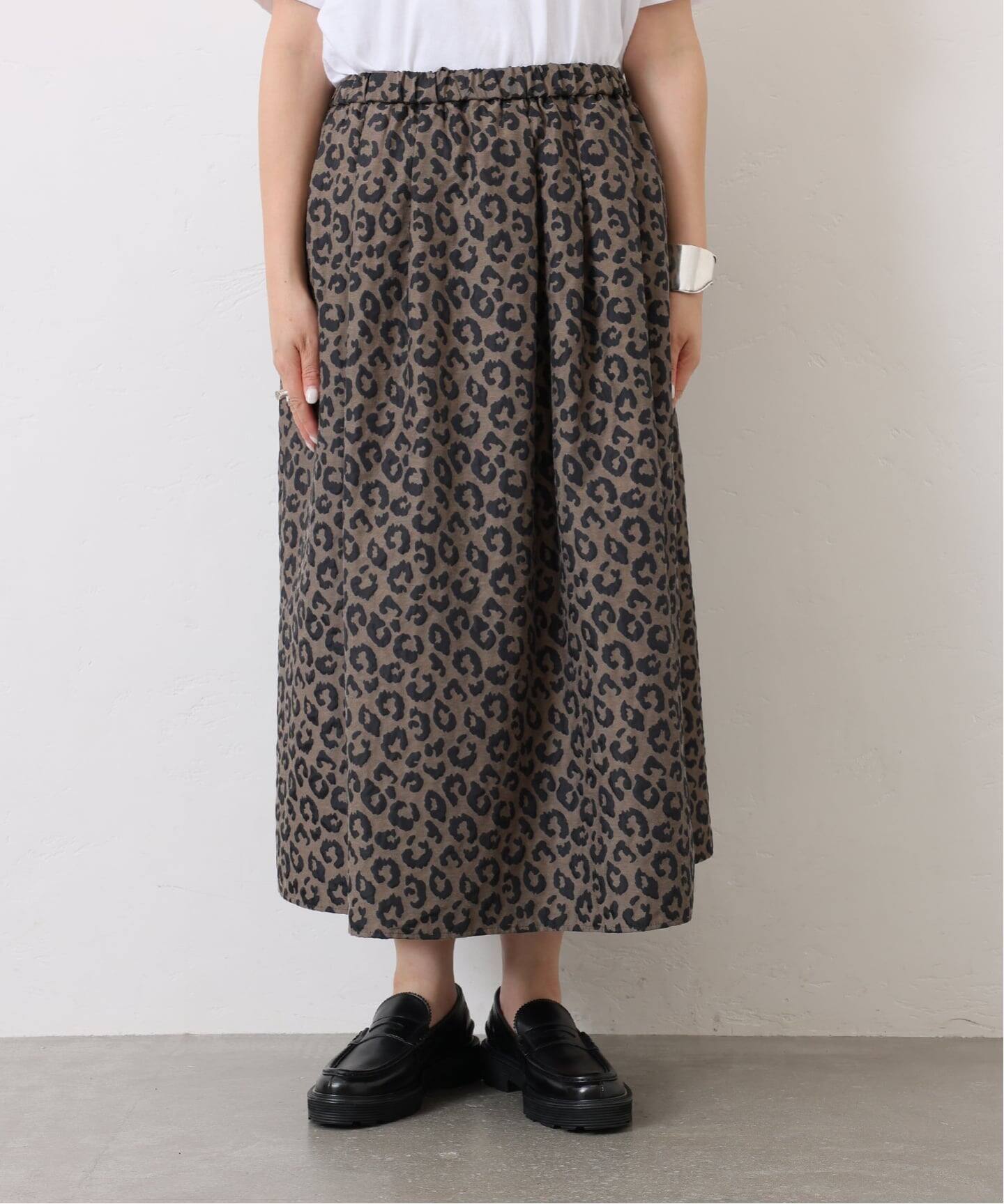 追加》ダブルJQレオパ スカート（その他スカート）｜journal standard
