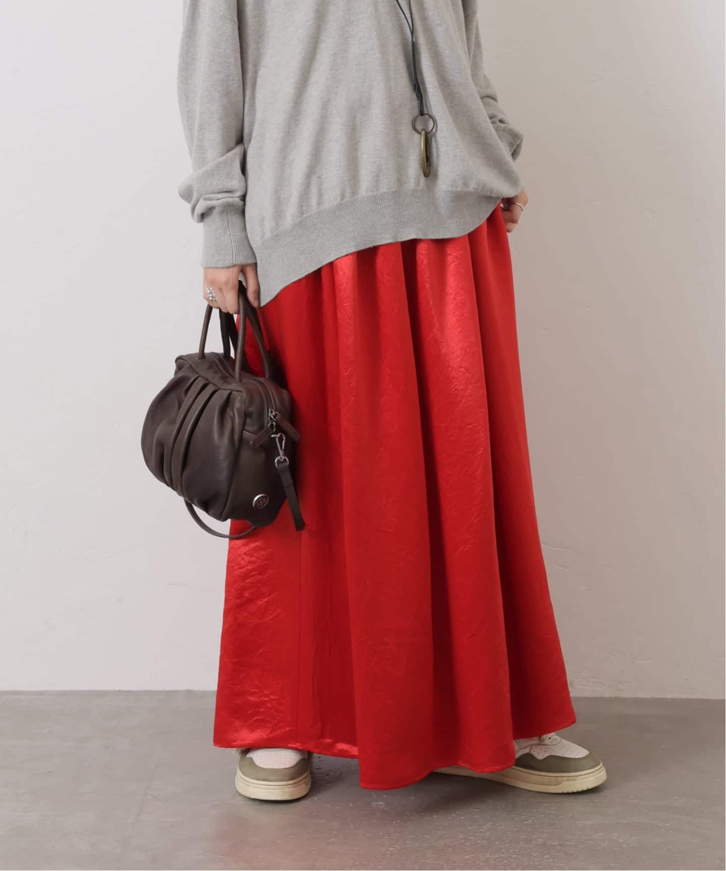 journal standard luxe ラメウラケスカート　ベージュ SUMMER-SALE シャイニー シアー スカート le reve vaniller 全2