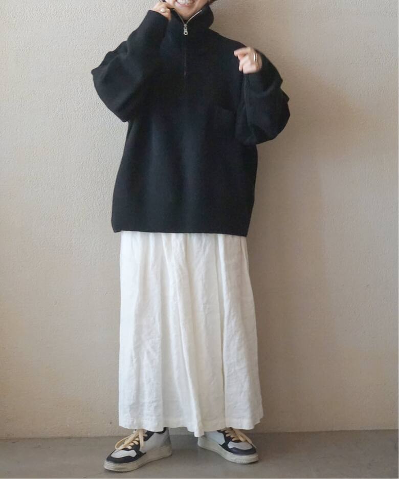 ベルギーリネンスカート（ロング・マキシ丈スカート）｜journal standard luxe（ジャーナルスタンダード  ラックス）の通販｜BAYCREW'S STORE ジャーナルスタンダード◆ リネンマキシスカート◆黒