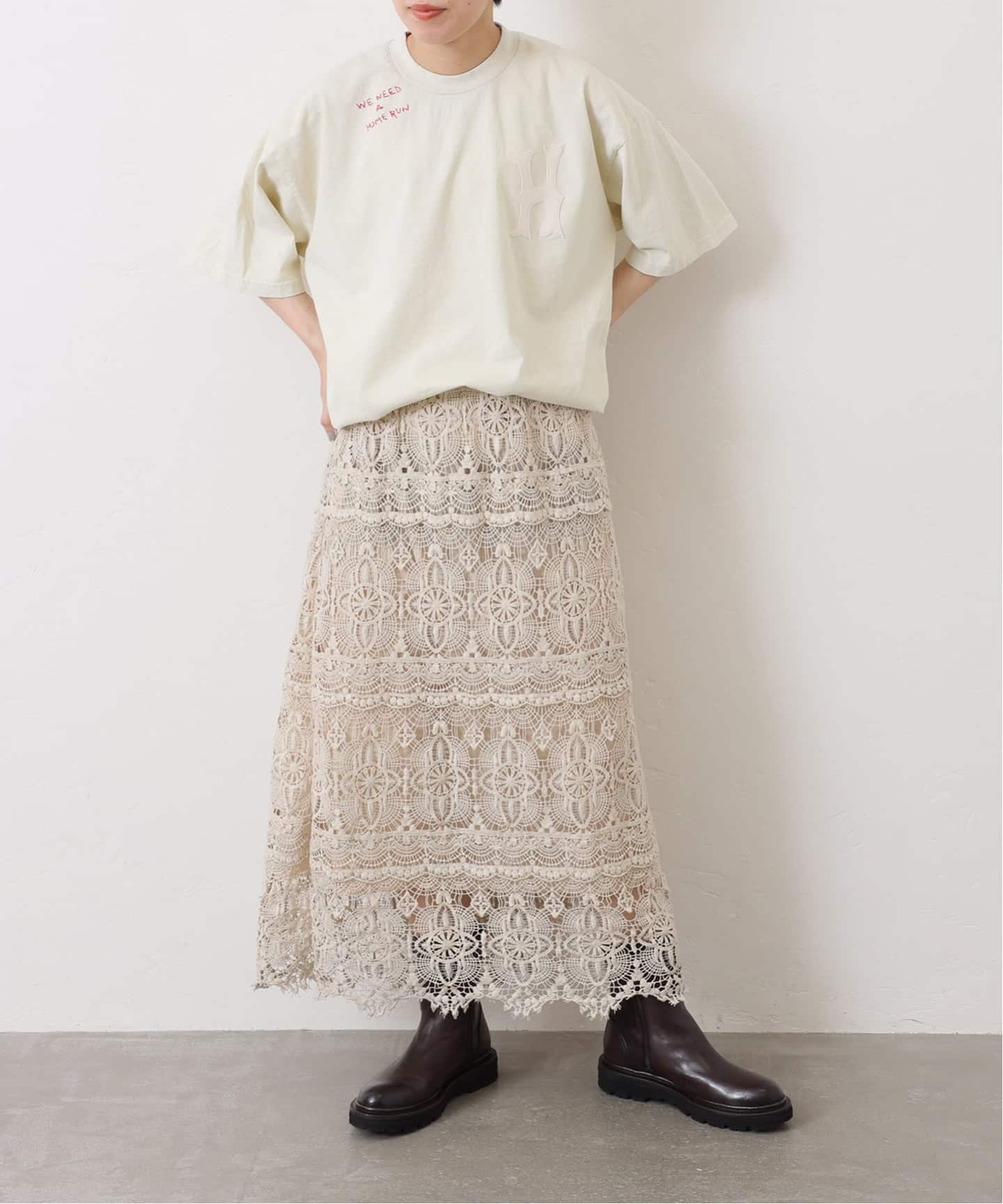 追加4》レースMIX スカート（その他スカート）｜journal standard luxe