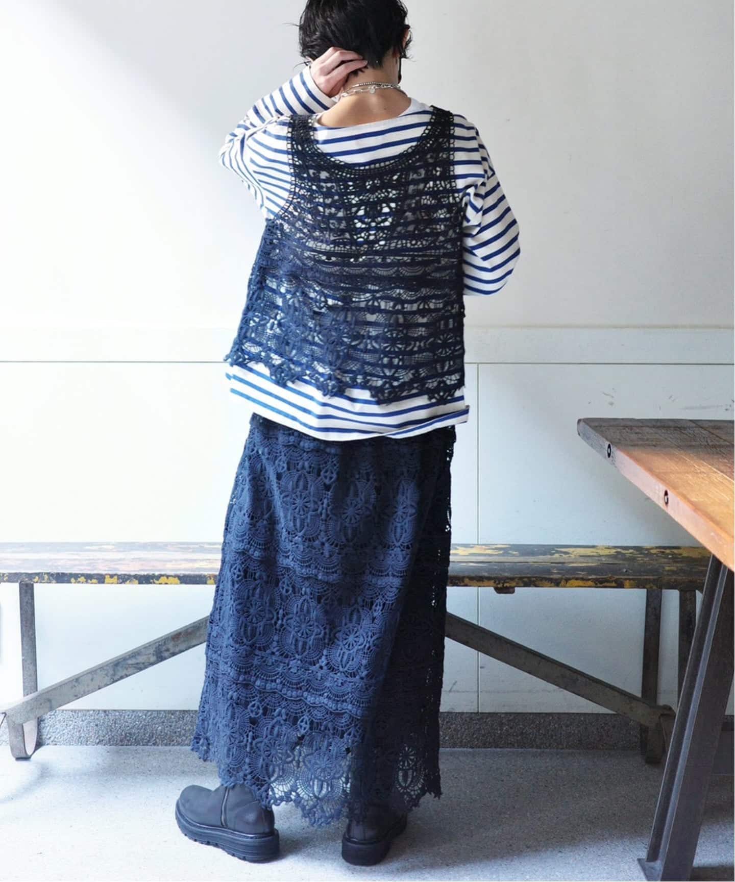 レースMIX スカート（040）（その他スカート）｜journal standard luxe