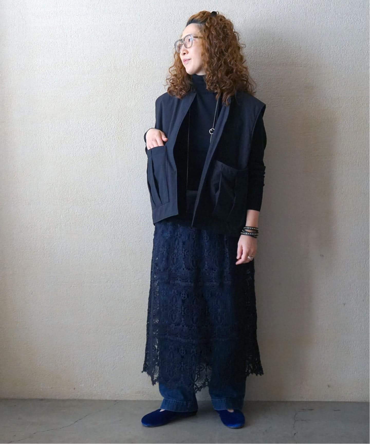 レースMIX スカート（040）（その他スカート）｜journal standard luxe