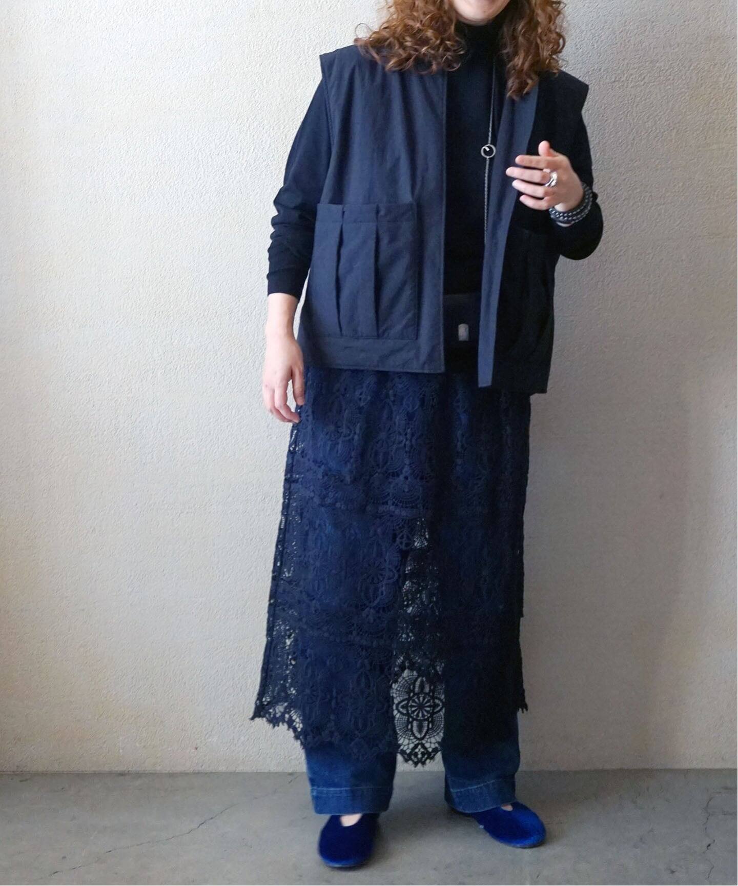 予約》レースMIX スカート（040）（その他スカート）｜journal