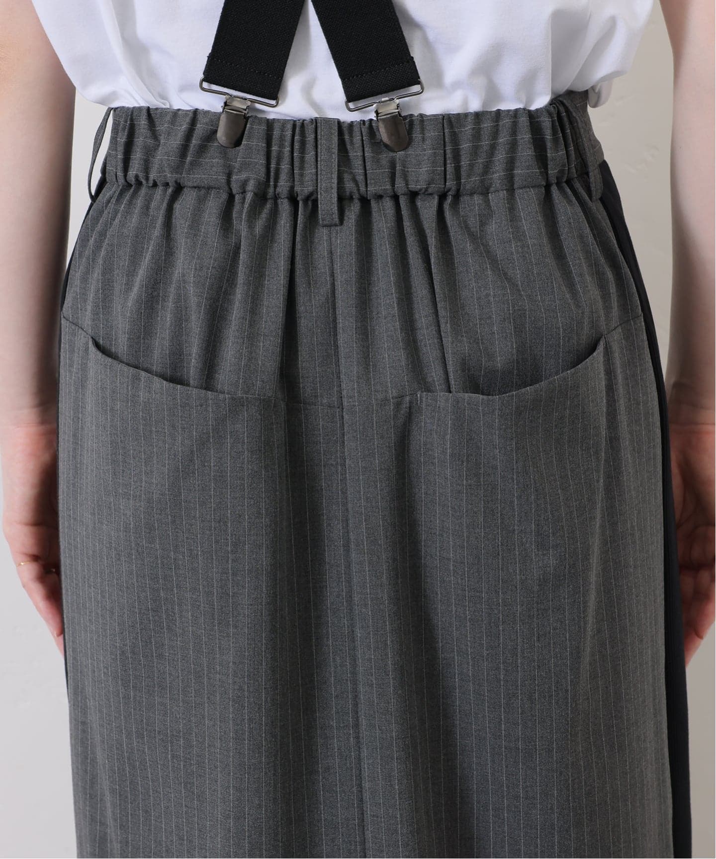 TRストレッチ サスペンダースカート（その他スカート）｜journal