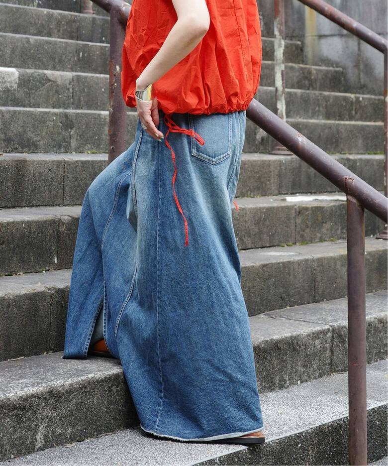 デニム スカート レリューム JOURNAL STANDARD relume デニムロング  