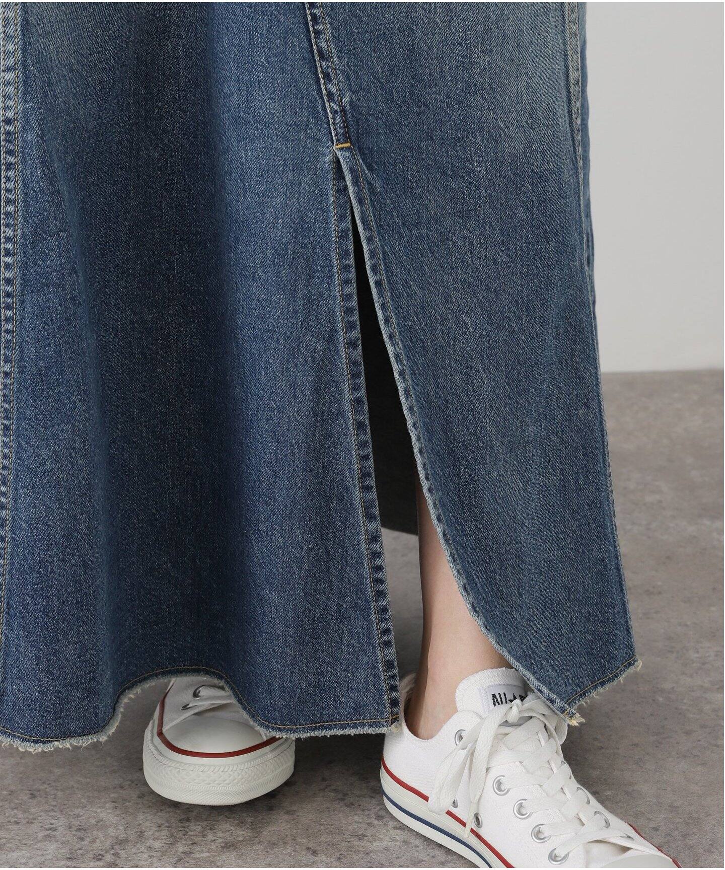 追加》11OZデニム スウィッチスカート（デニムスカート）｜journal