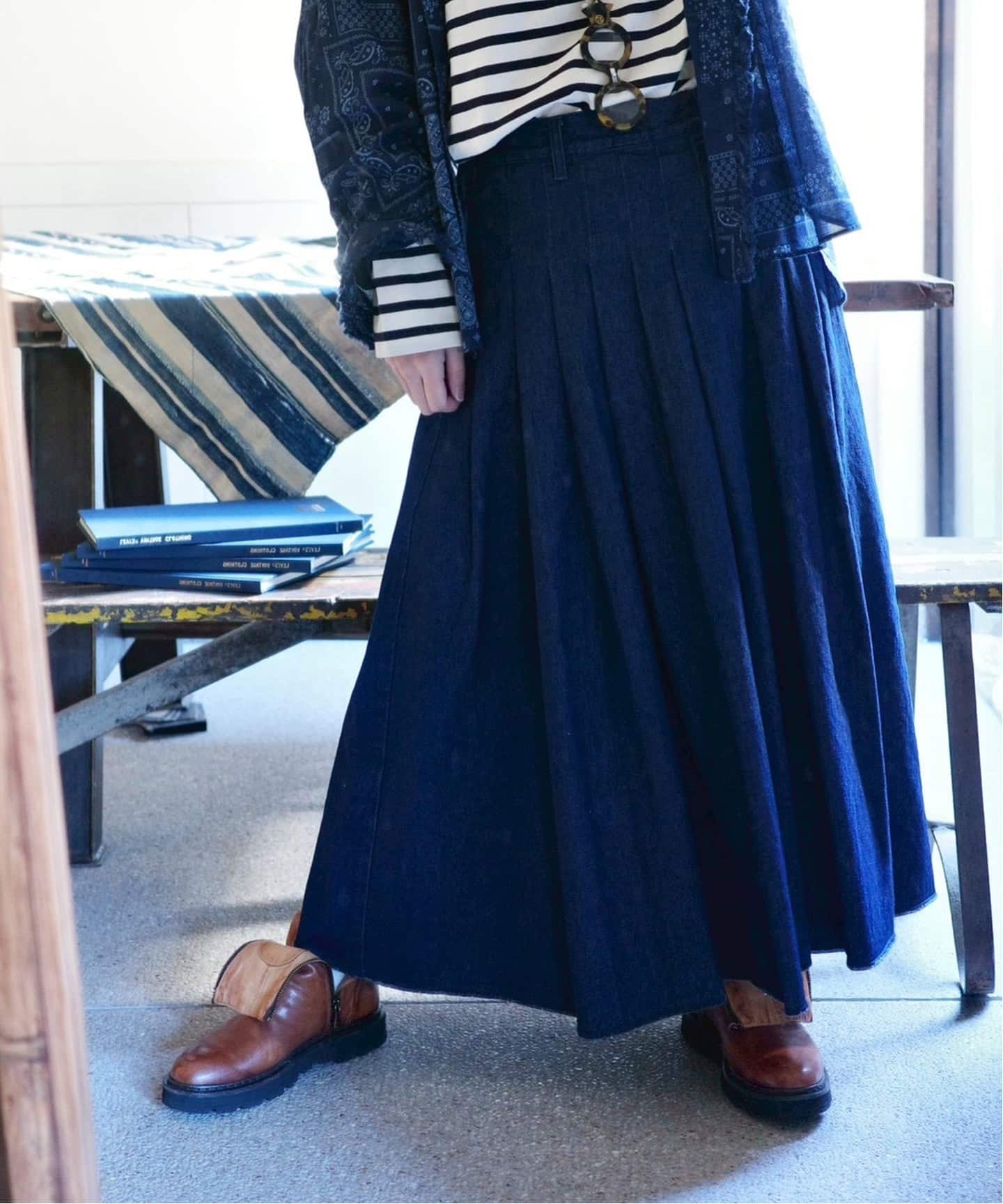 10OZデニムタックスカート（デニムスカート）｜journal standard luxe
