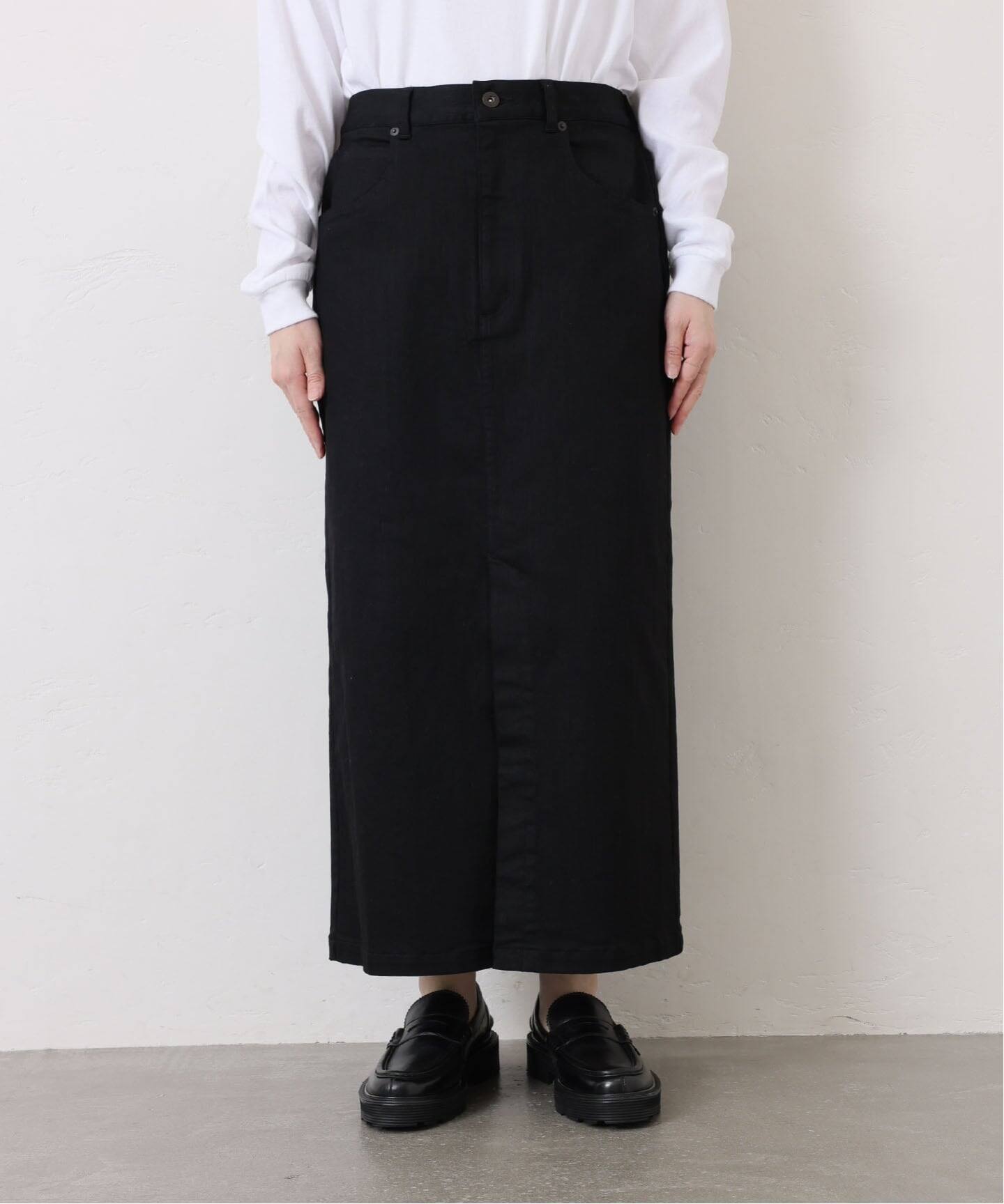 予約》ストレッチデニムペンシルスカート（その他スカート