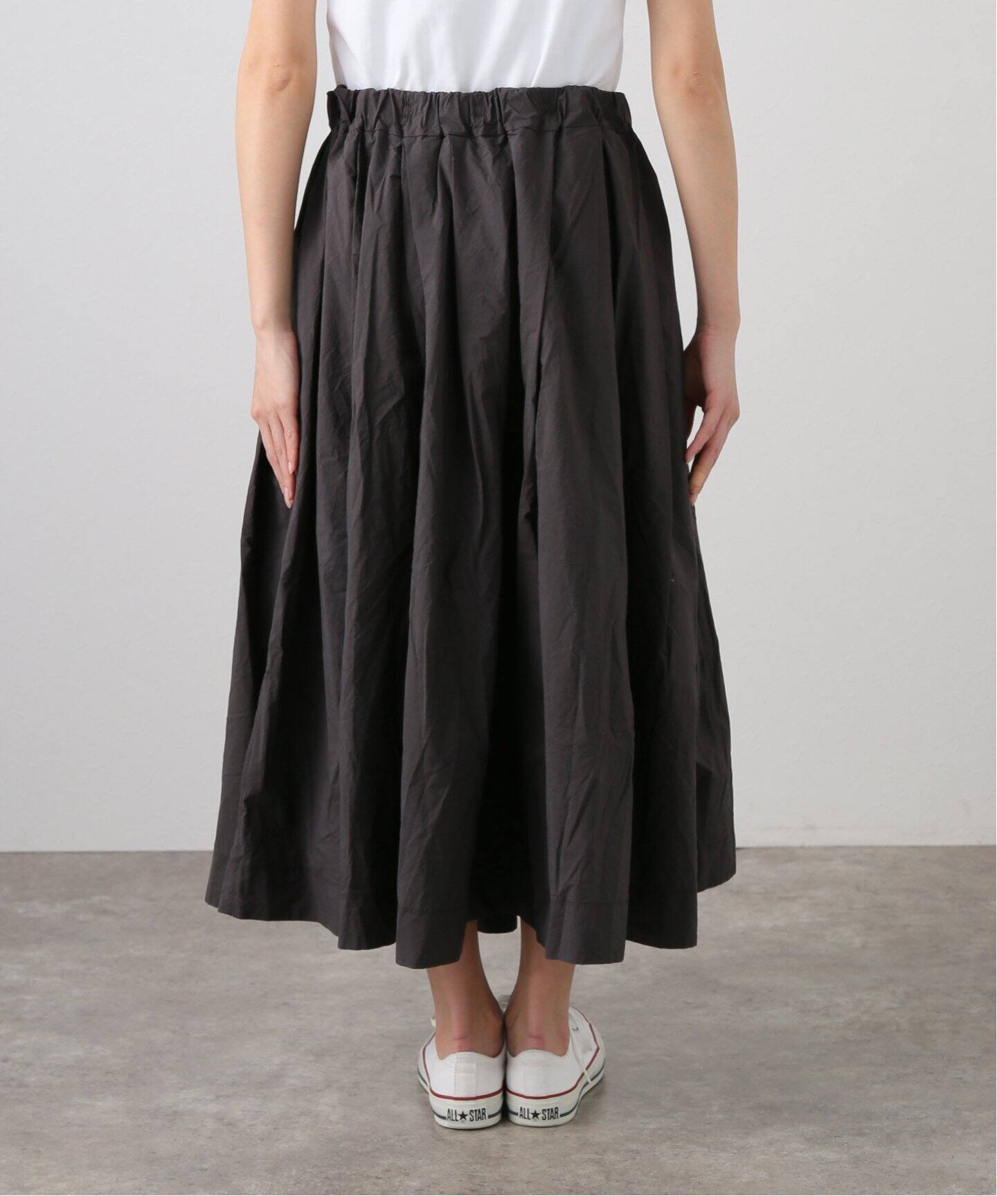 album di famiglia】PLEATED LONG SKIRT（ロング・マキシ丈スカート 