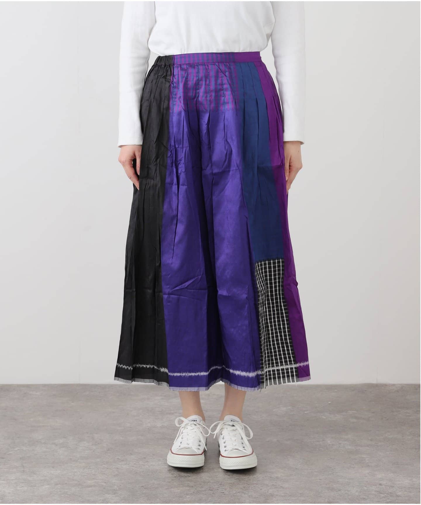 INJIRI/インジリ】 SILK SKIRT（ロング・マキシ丈スカート
