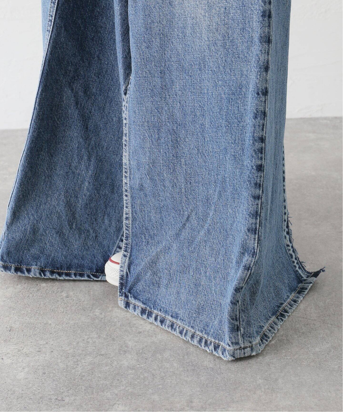 6397/シックススリーナインセブン】DECONSTRUCTED DENIM SKIRT（デニム  