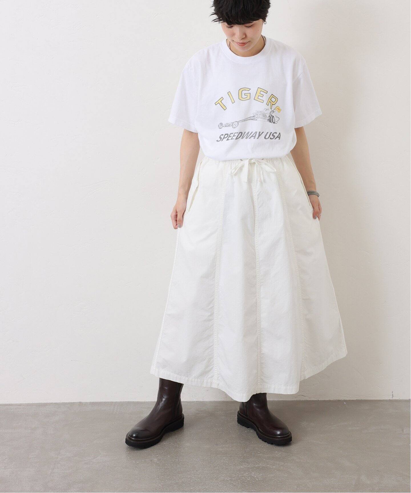本日限定ジャーナルスタンダード ラックスHARi SKIRT HARi 】RIPSTOP WORK SKIRT（その他スカート）｜journal