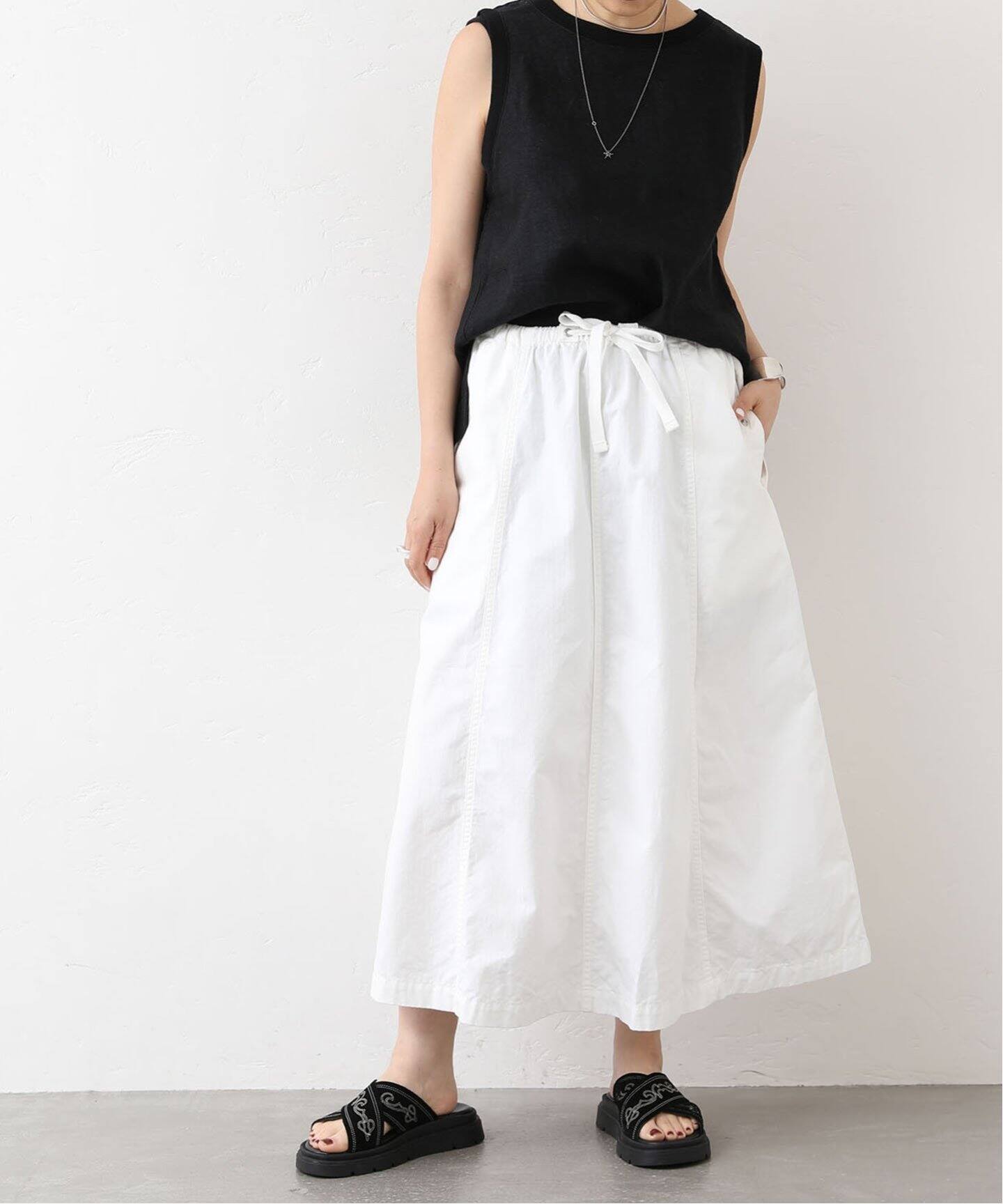 本日限定ジャーナルスタンダード ラックスHARi SKIRT HARi 】RIPSTOP WORK SKIRT（その他スカート）｜journal