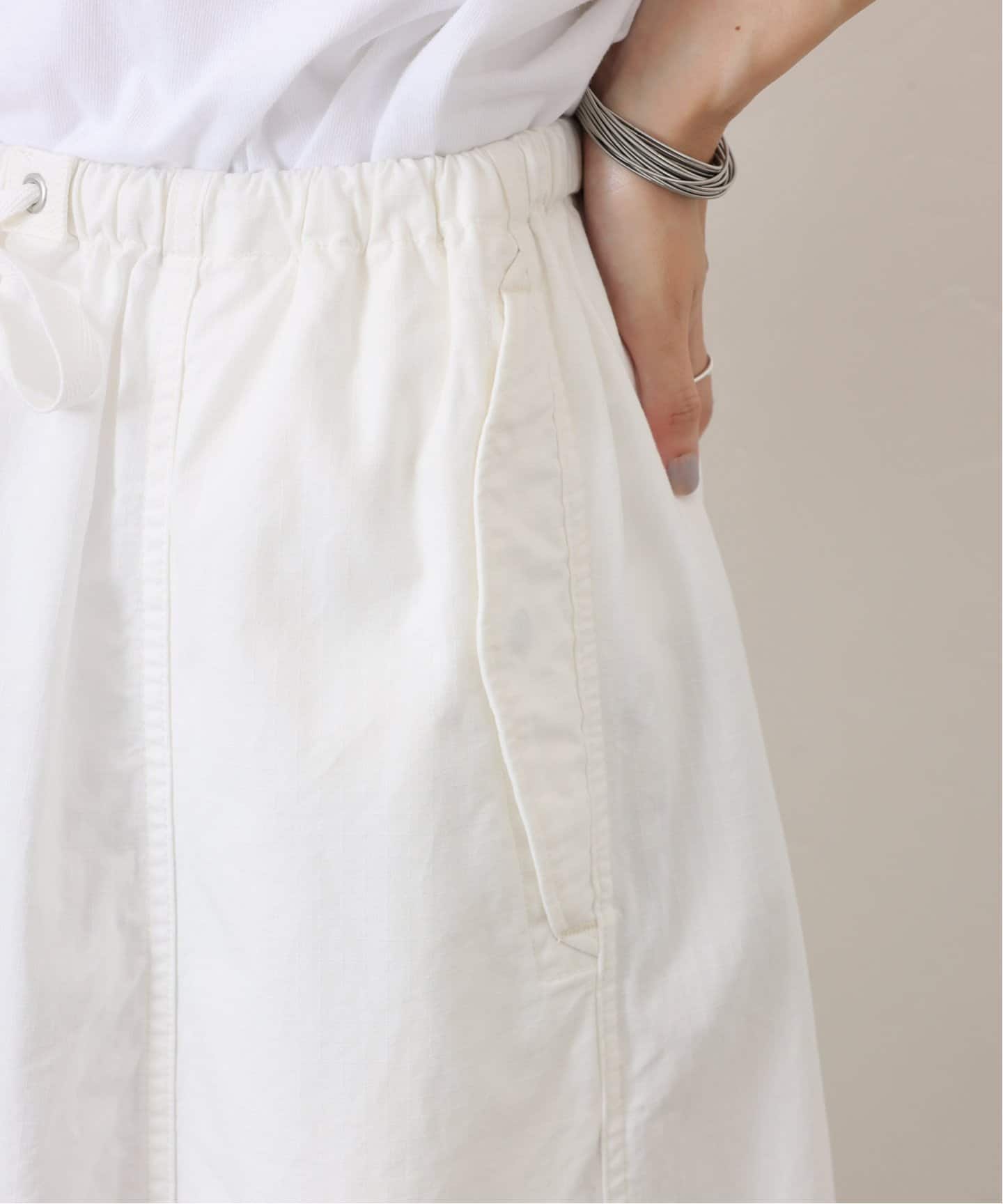 本日限定ジャーナルスタンダード ラックスHARi SKIRT HARi 】RIPSTOP WORK SKIRT（その他スカート）｜journal