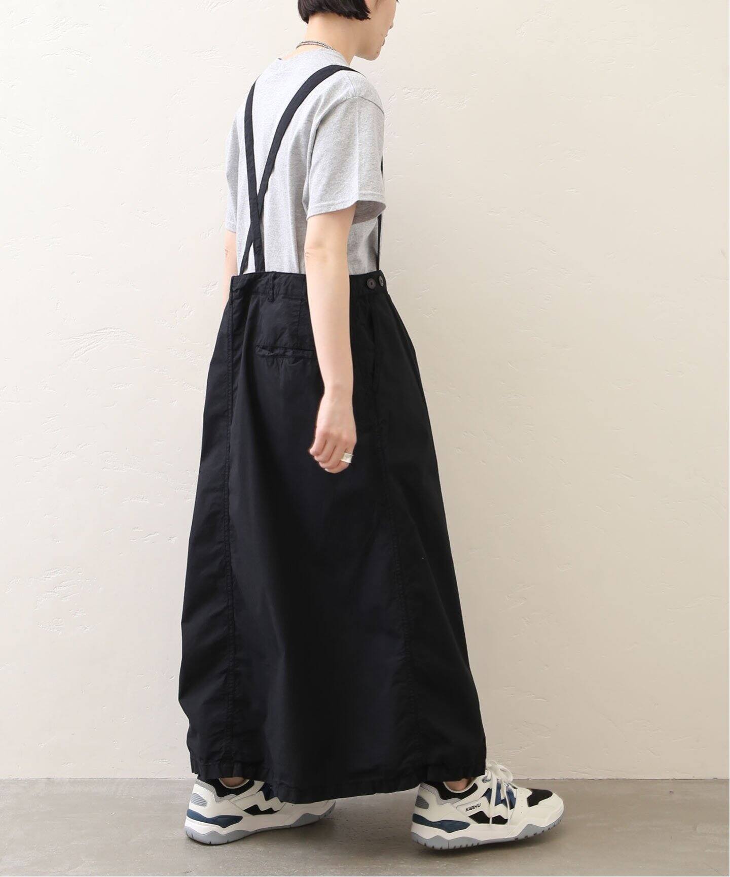 ARMEN】POPLIN SKIRT WITH SUSPENDERS（その他スカート）｜journal  