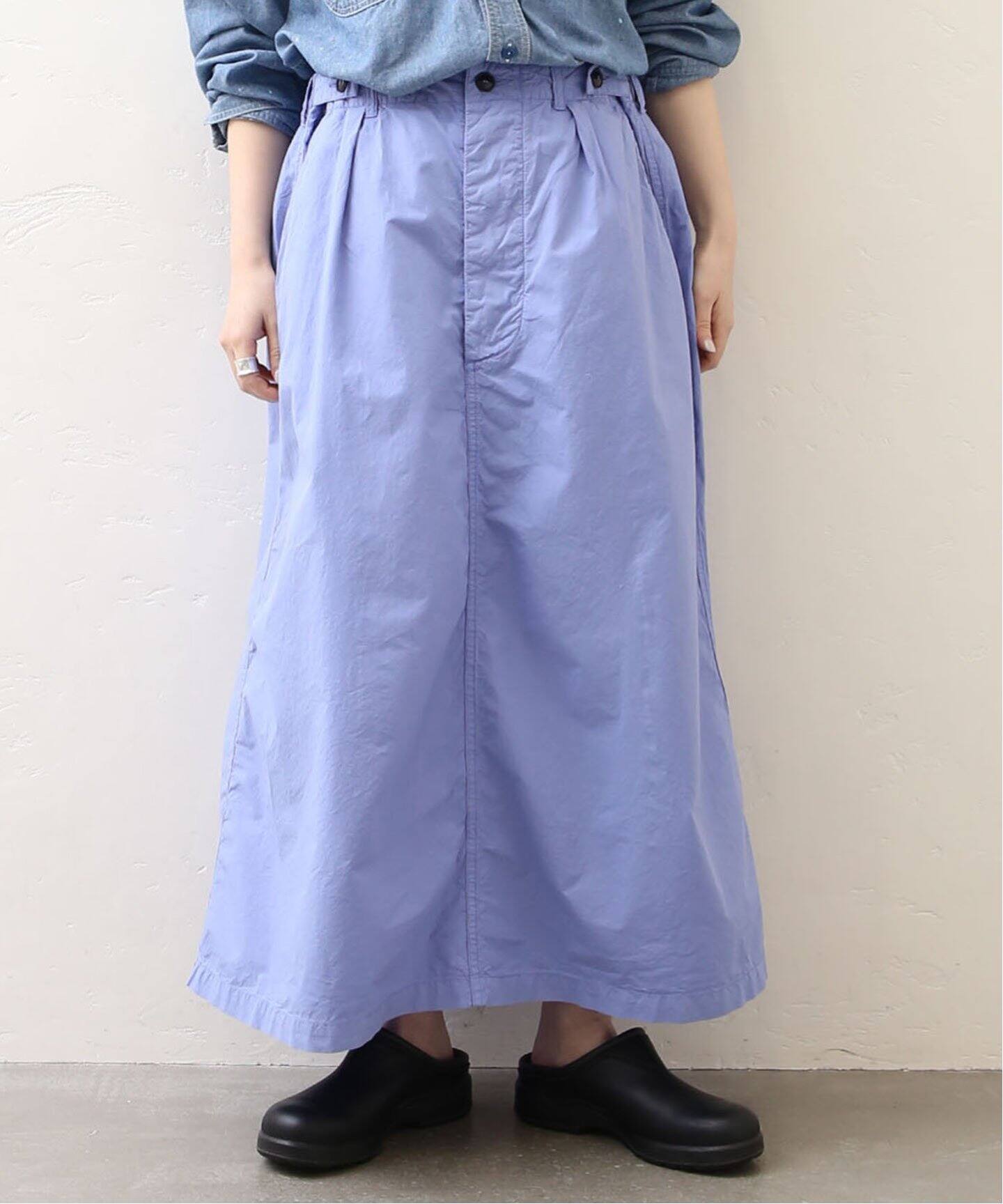 ジャーナルスタンダードラックス ARMEN サスペンダー付きスカート ARMEN】POPLIN SKIRT WITH SUSPENDERS（その他スカート