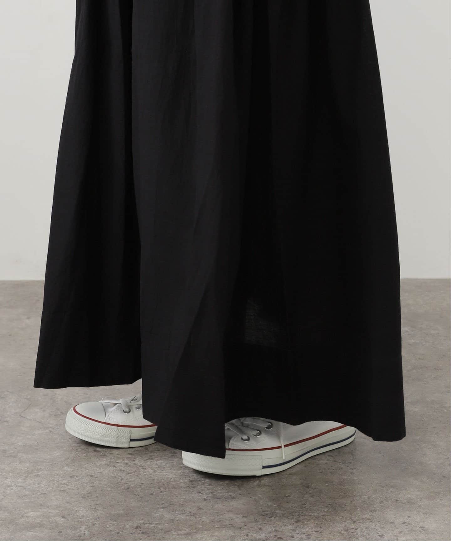 【今週末限定値下げ】journal standard luxe ロングスカート Khadi ＆ Co】 GATHERED SKIRT（ロング・マキシ丈スカート