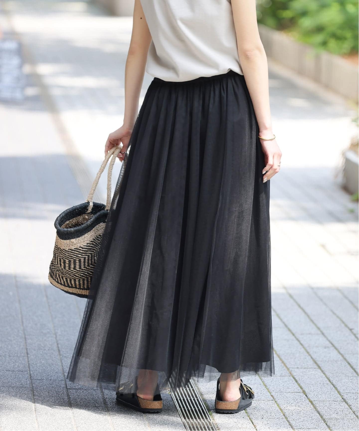 スカート 「追加2」ウォッシャブルバルーンイージースカート WEB限定