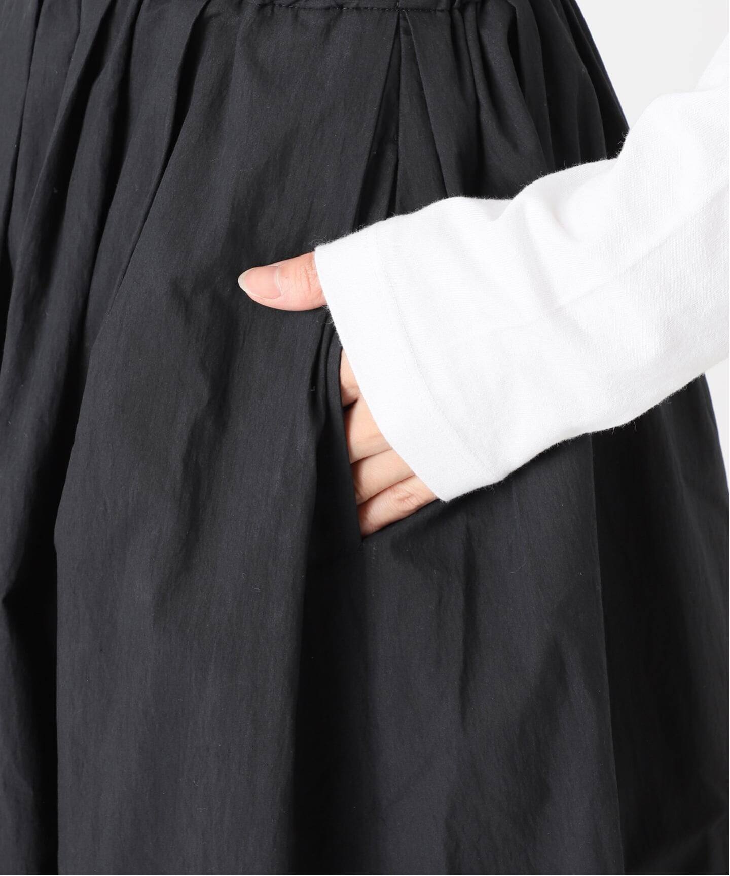 ⭐︎未使用⭐︎JOURNAL STANDARD relumeバルーンロングスカート黒 追加》ウォッシャブルバルーンイージースカート（ロング・マキシ